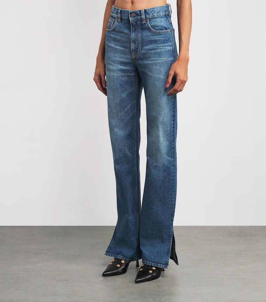 Faded Straight Jeans FADED INDIGO Image 3