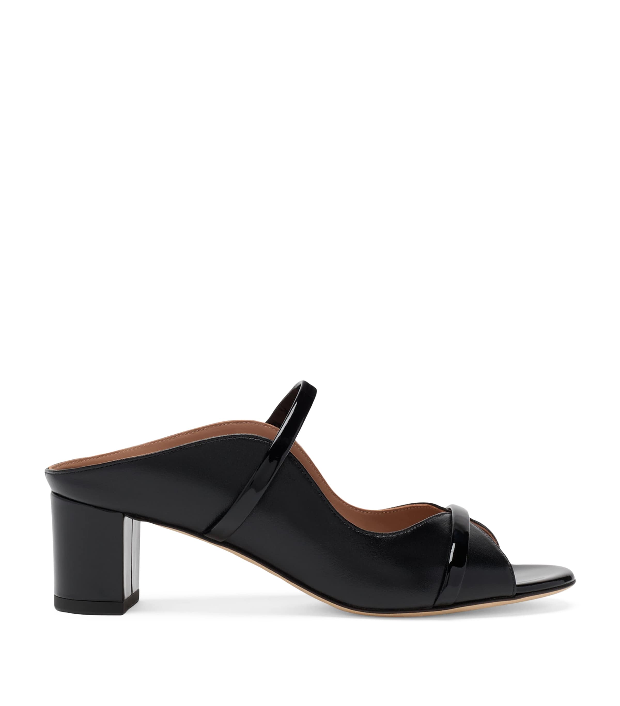 Malone Souliers Nappa Leather Norah Heeled Sandals 45 Black Image 1