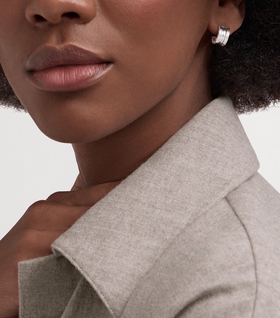 Bvlgari White Gold B.zero1 Single Hoop Earring White Gold Image 5