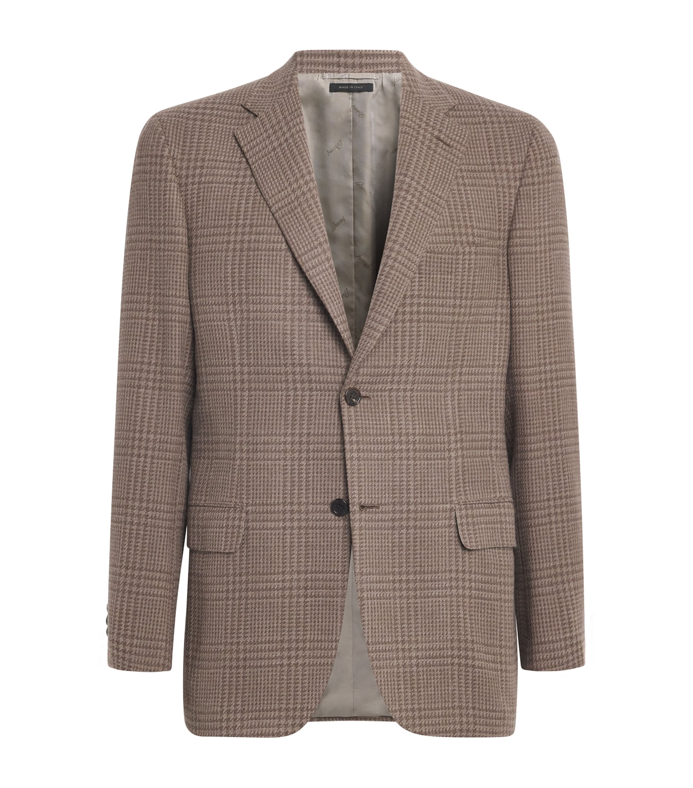 Wool-Silk Check Blazer 2800 Image 1