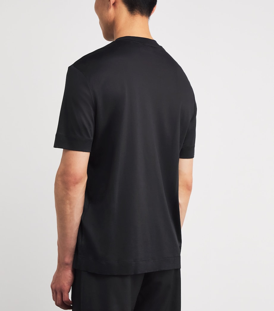 Lyocell-Cotton Logo T-Shirt UC001 Image 4