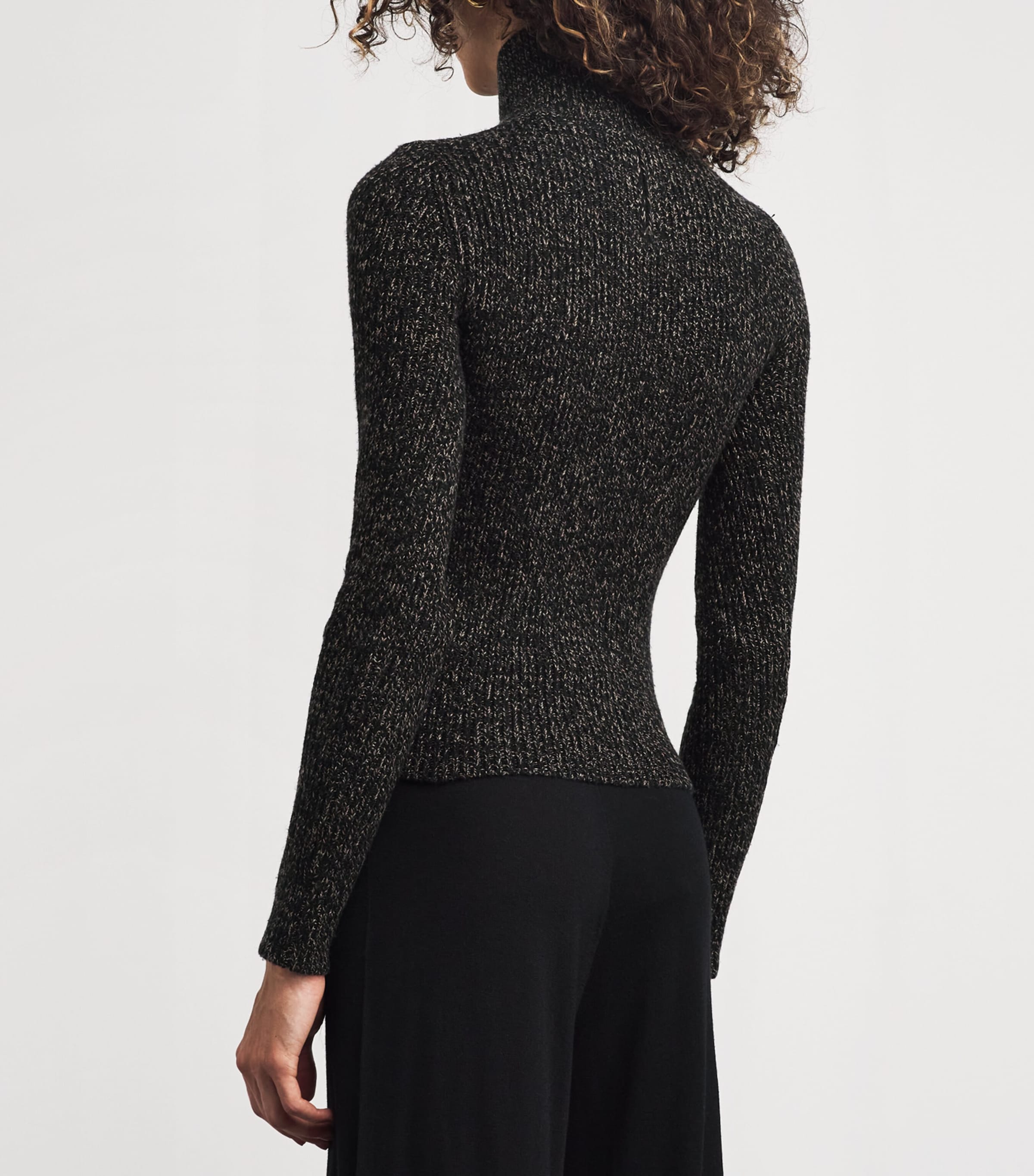 Wool-Blend Rollneck Sweater CAMEL Image 4