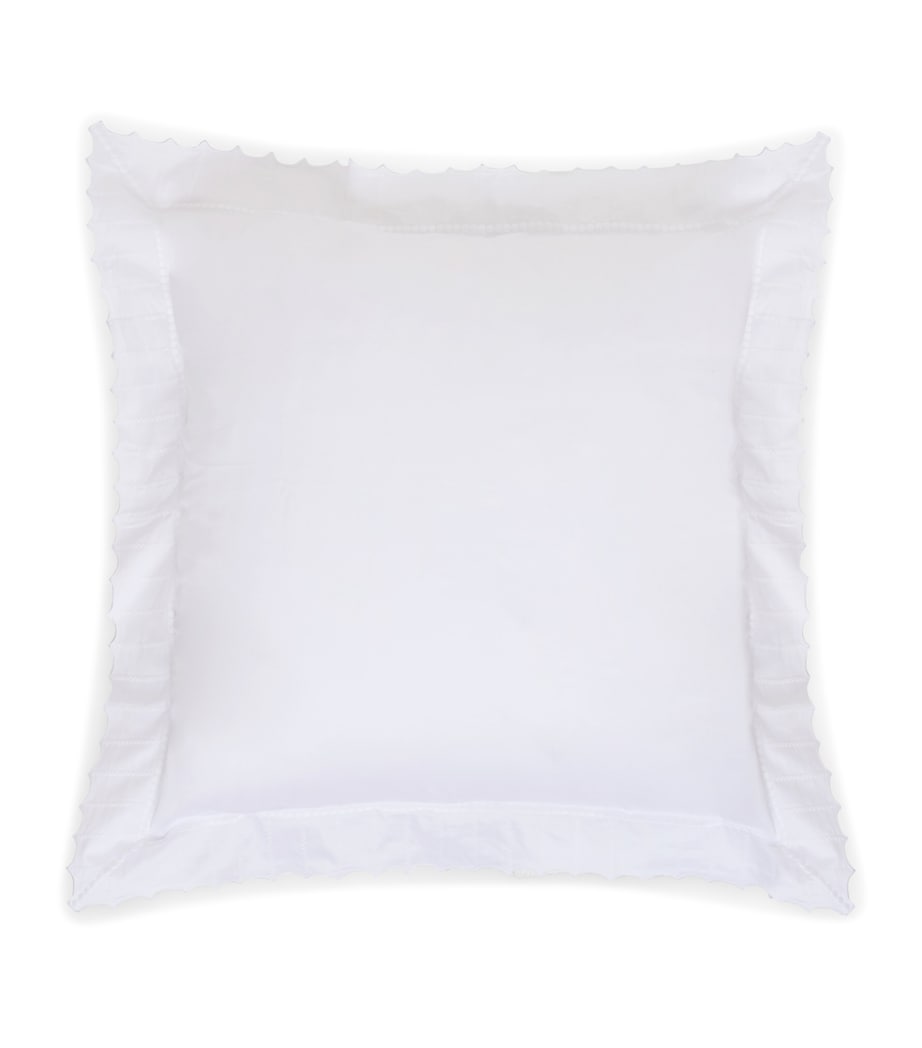 Loretta Caponi Dots Square Pillowcase (65cm x 65cm) White Image 1