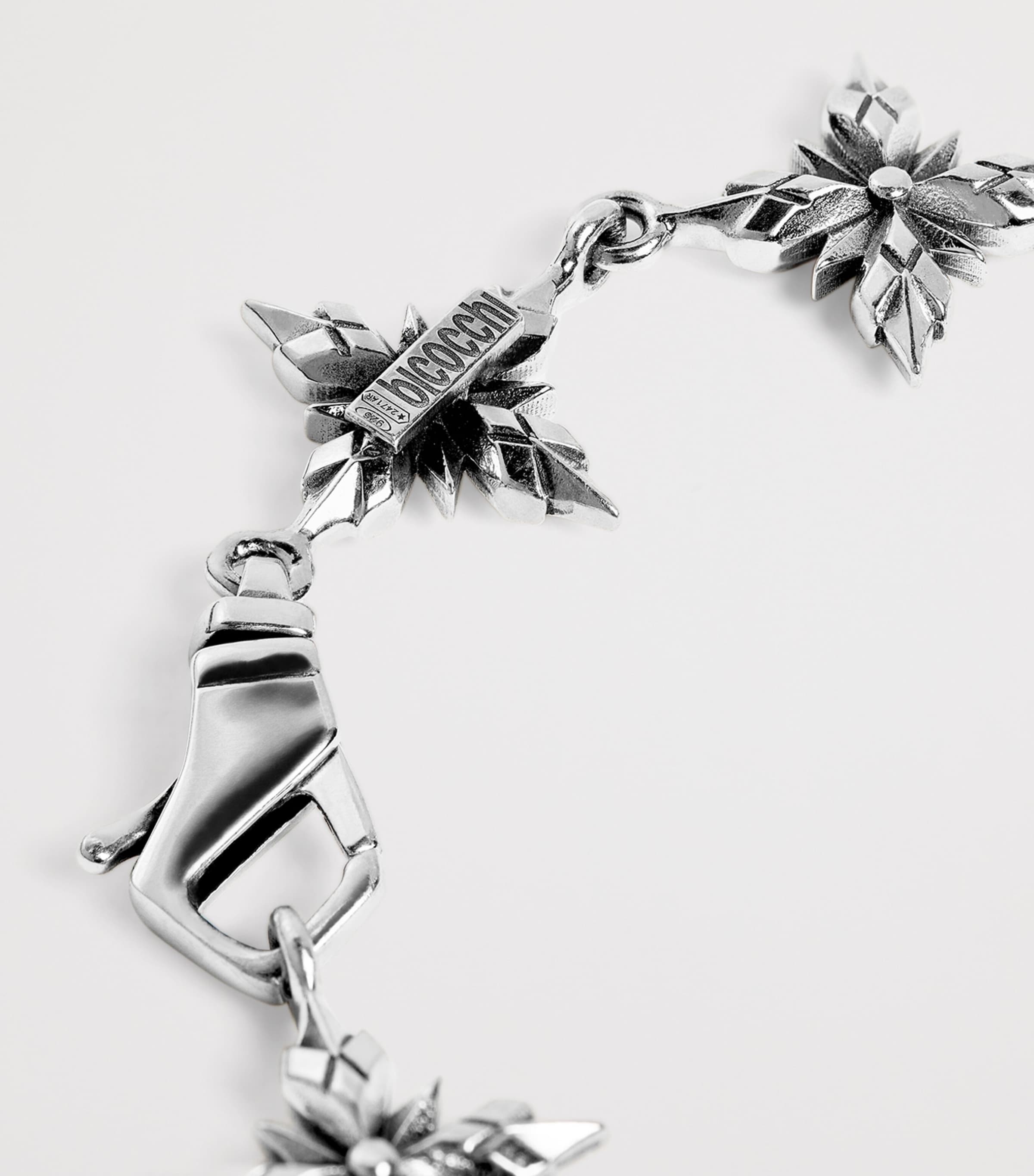 Sterling Silver Crest Bracelet SILVER Image 6