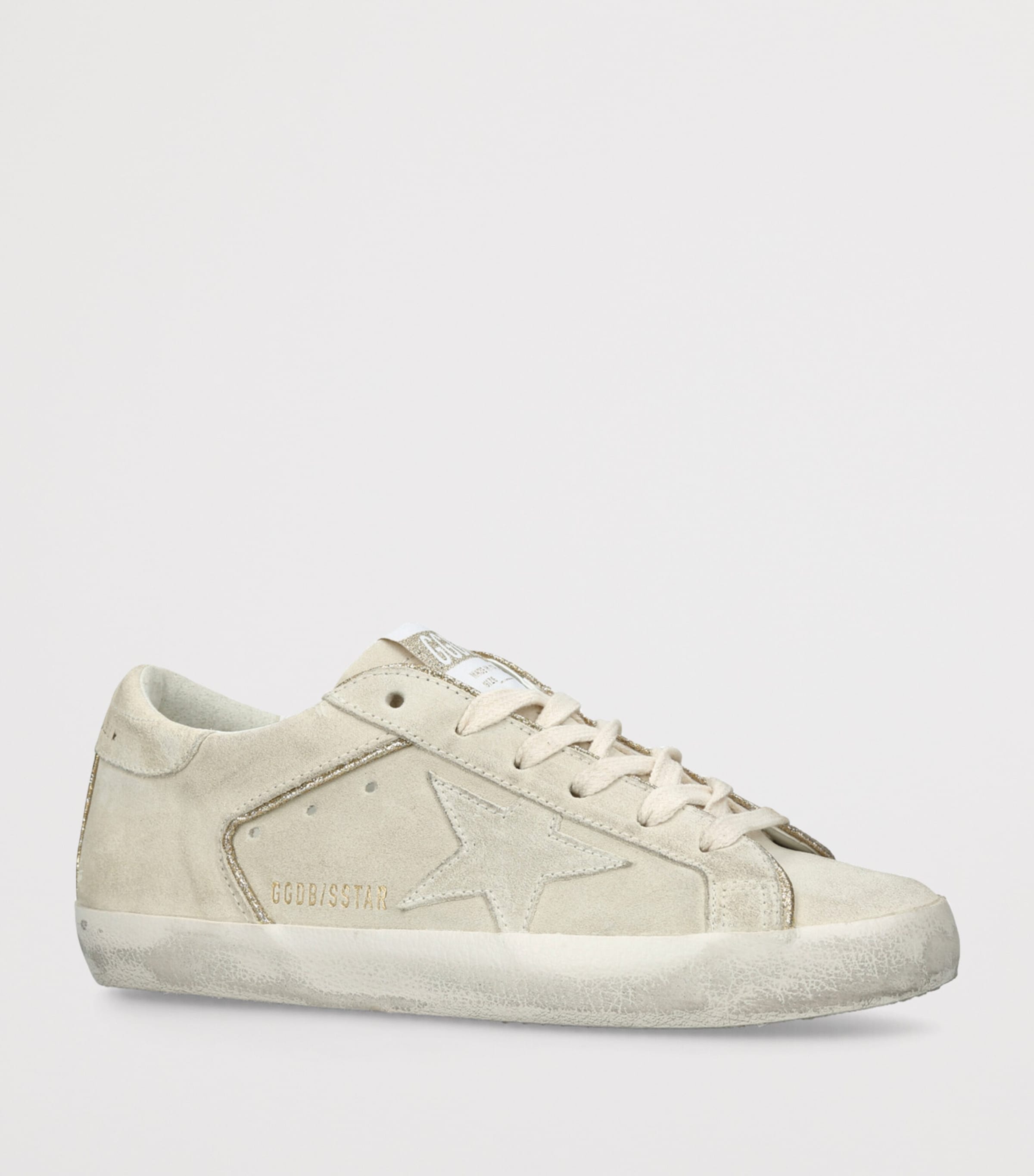 Golden Goose Suede Super Star Sneakers Beige Image 3