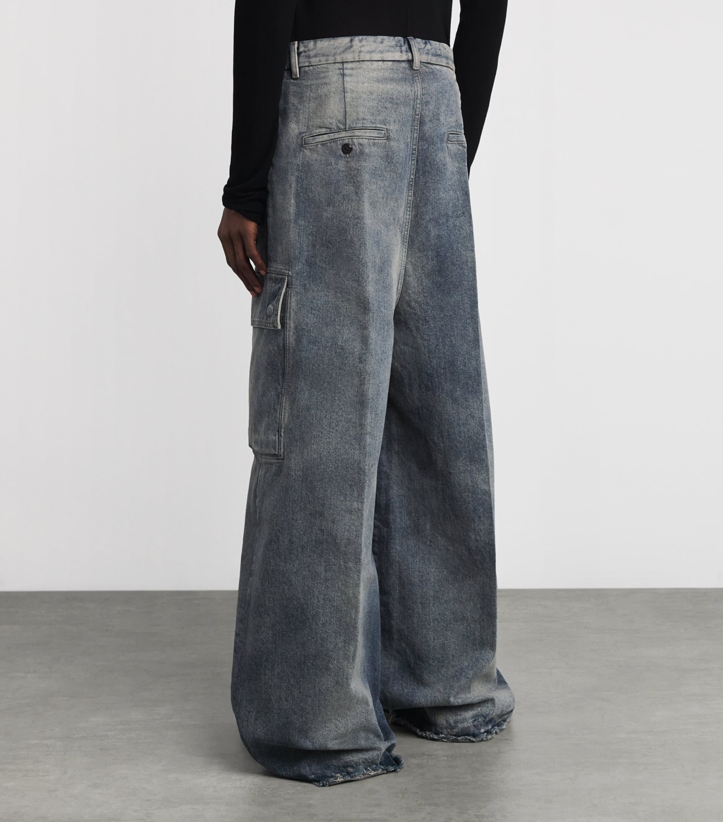 Utility Mastodon Wide-Leg Jeans DIRTY HUSTLER Image 4