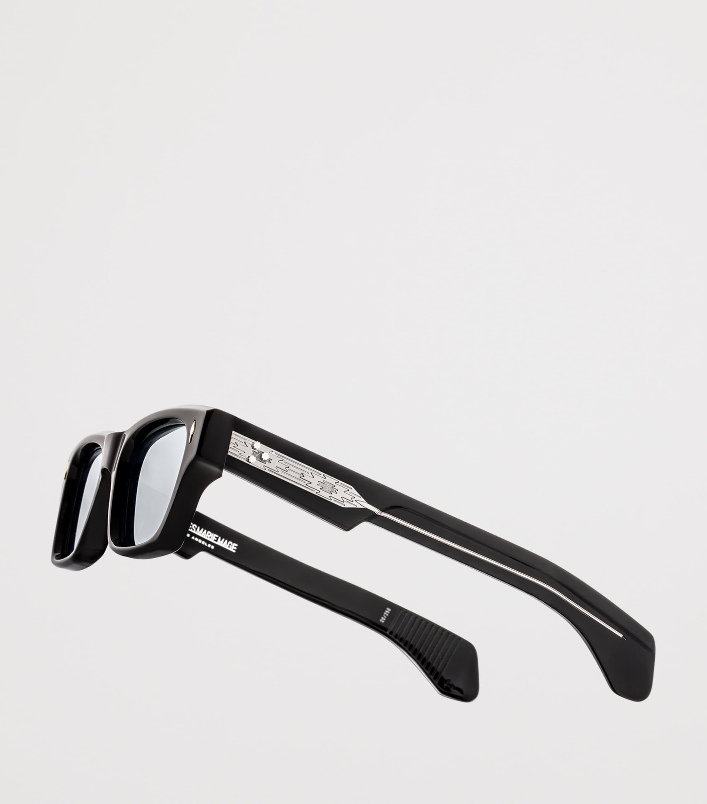 Jacques Marie Mage Acetate Ashcroft Sunglasses Black Mirror Image 5
