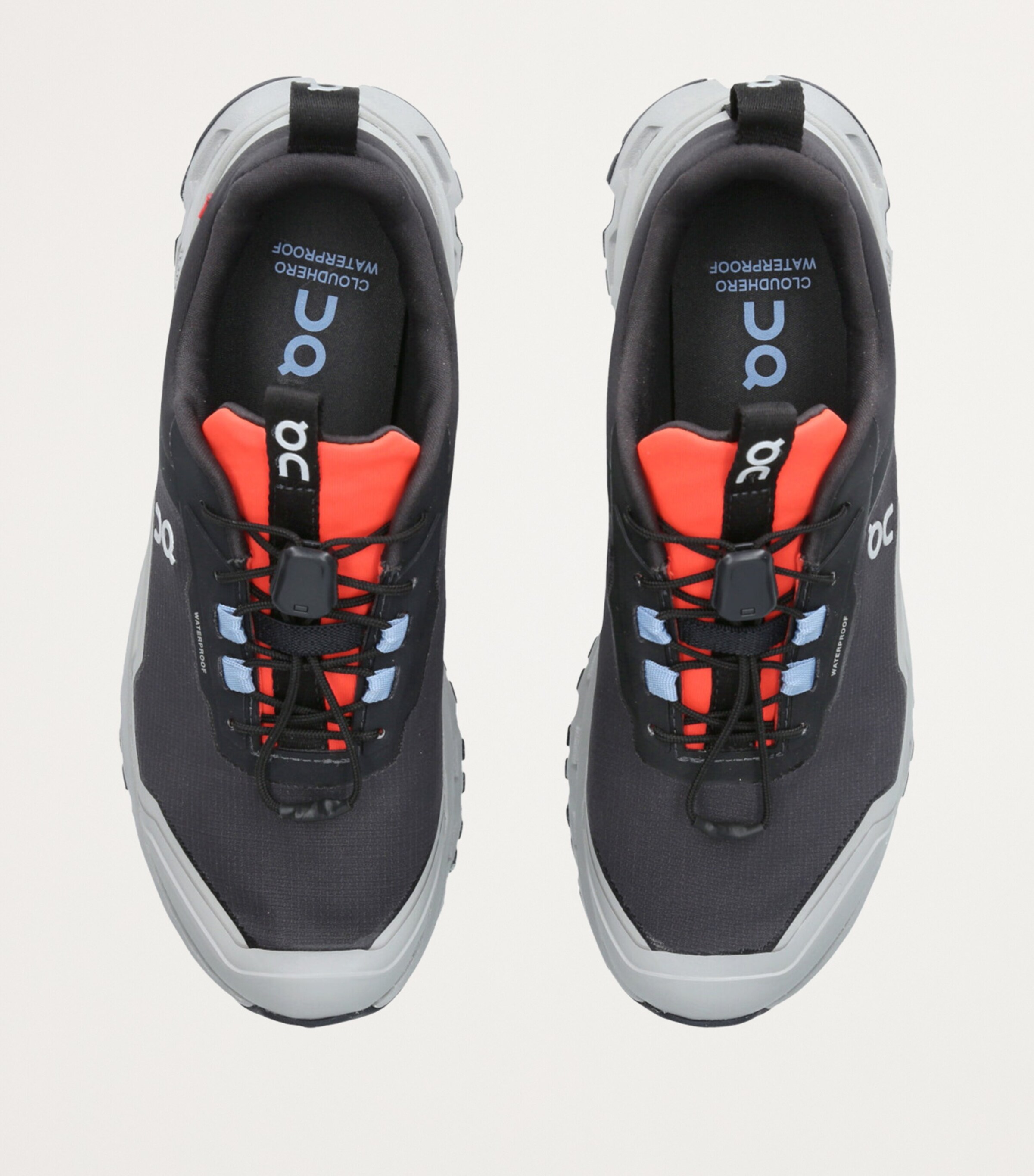 Cloudhero Waterproof Trainers BLACK Image 4