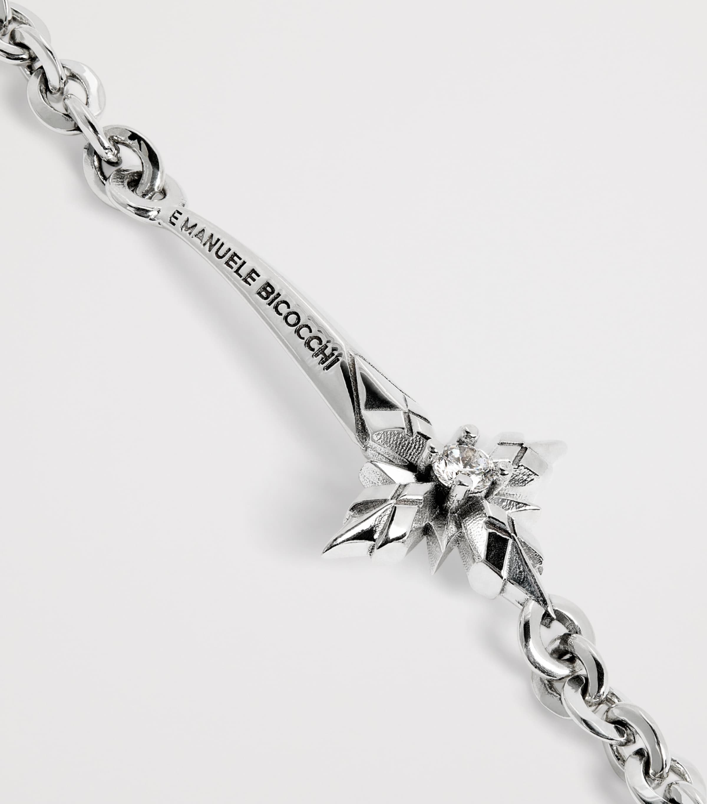 Sterling Silver Pugnale Cross Bracelet SILVER Image 3