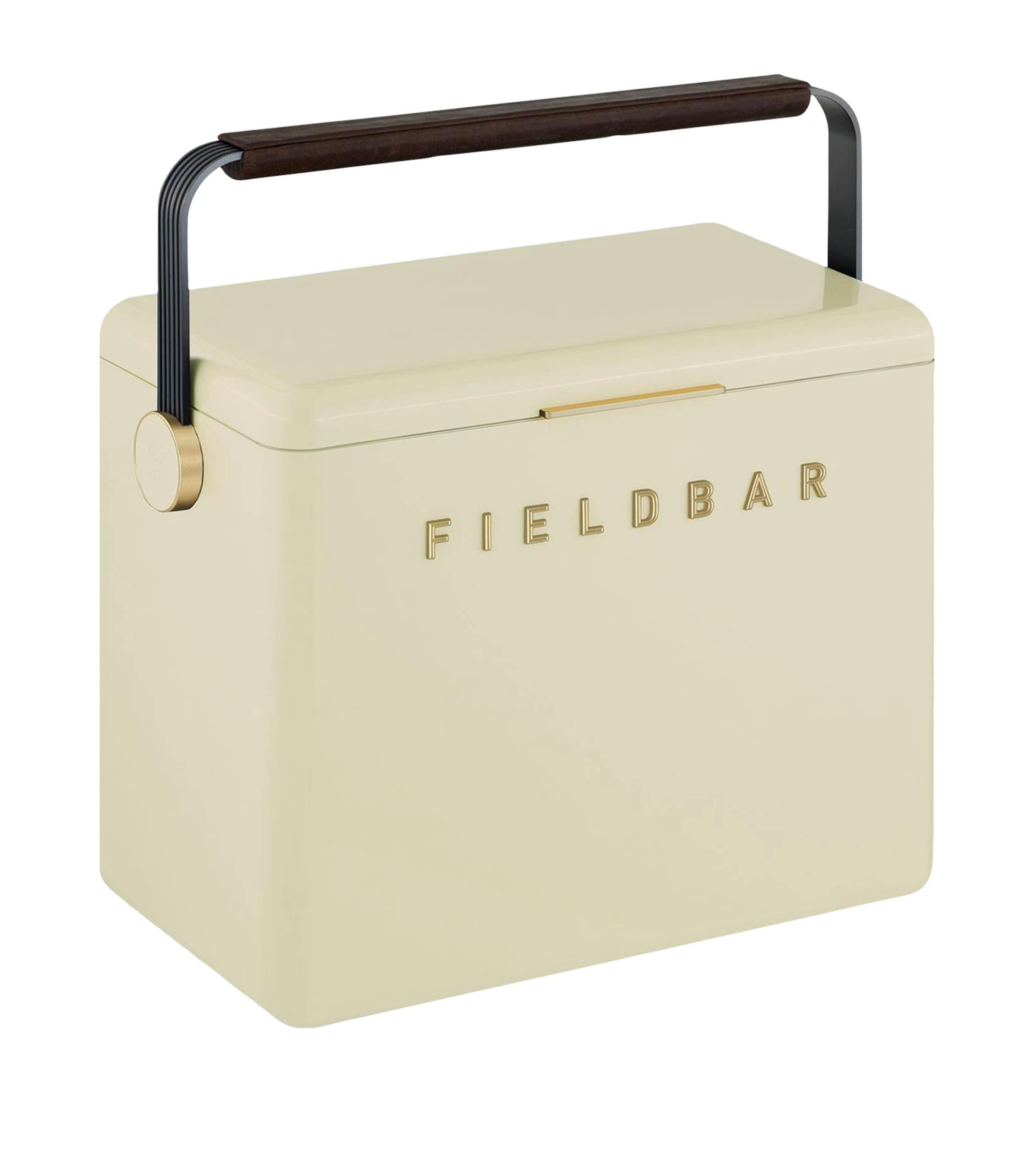 Fieldbar Gin Trunk Cooler Box Safari White Image 3