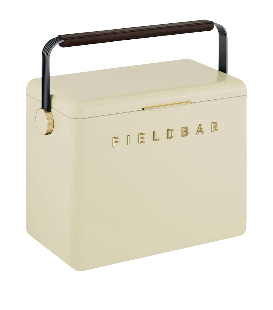 Fieldbar Gin Trunk Cooler Box Safari White Image 3