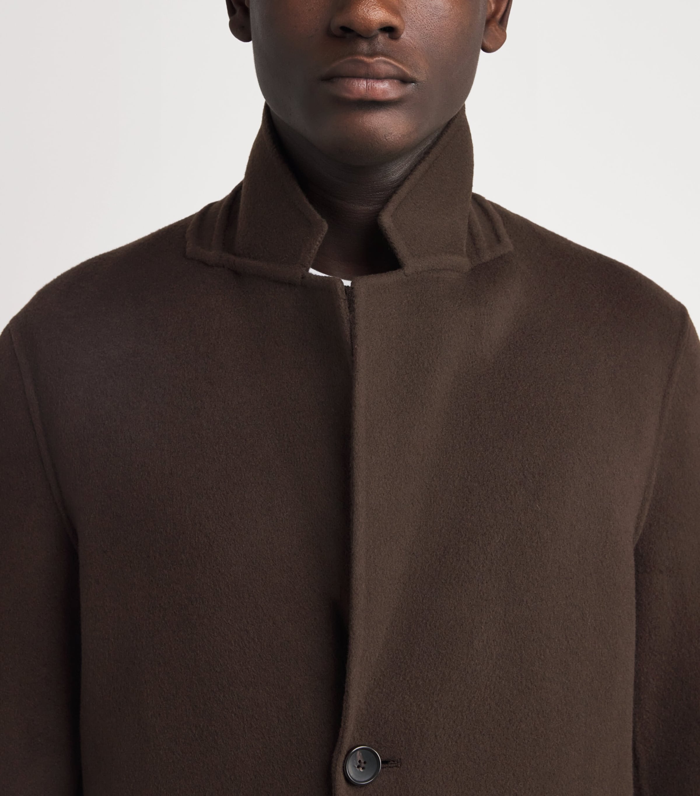 Wool-Cashmere Overcoat 220MSN MISSION Image 7