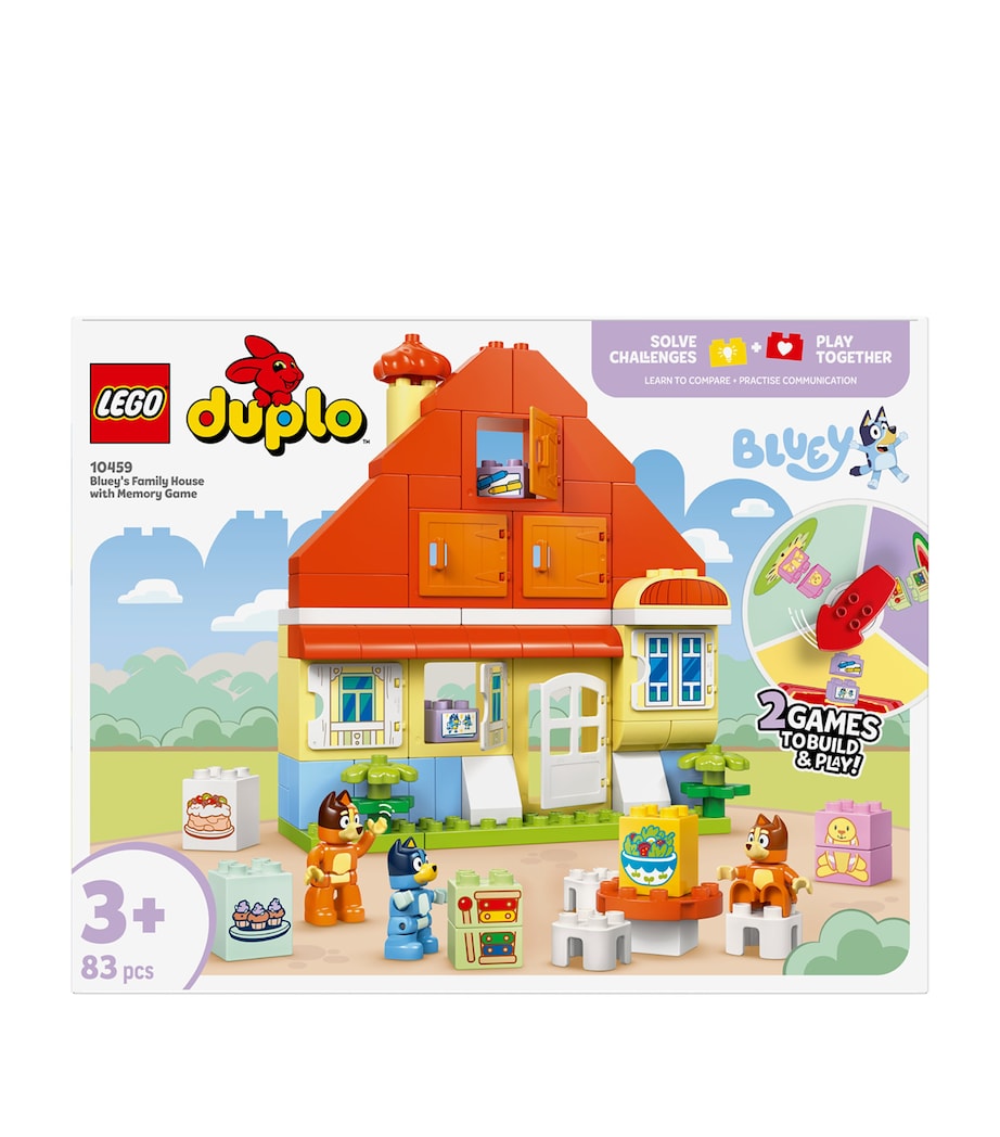 LEGO Duplo Bluey's Family House with Memory Game 10459 MULTI Image 3