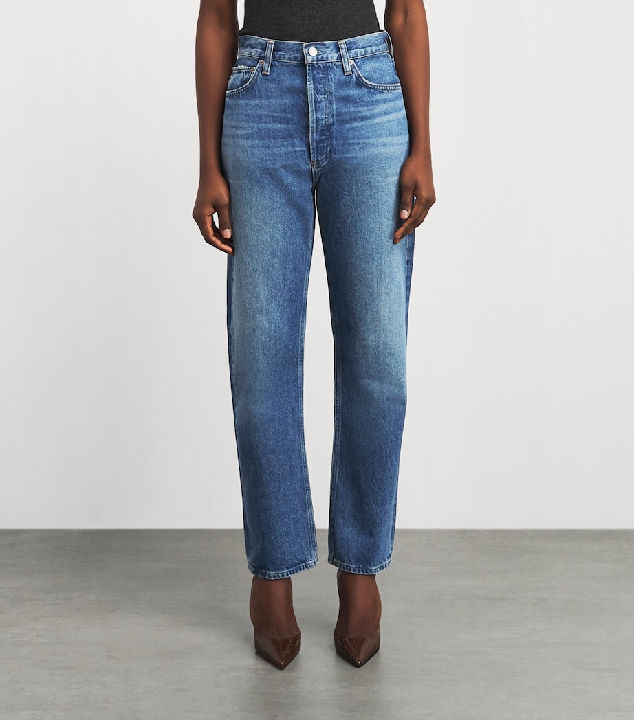 AGOLDE Womens 90’s Pinch Waist Cropped Jeans Circ Image 4