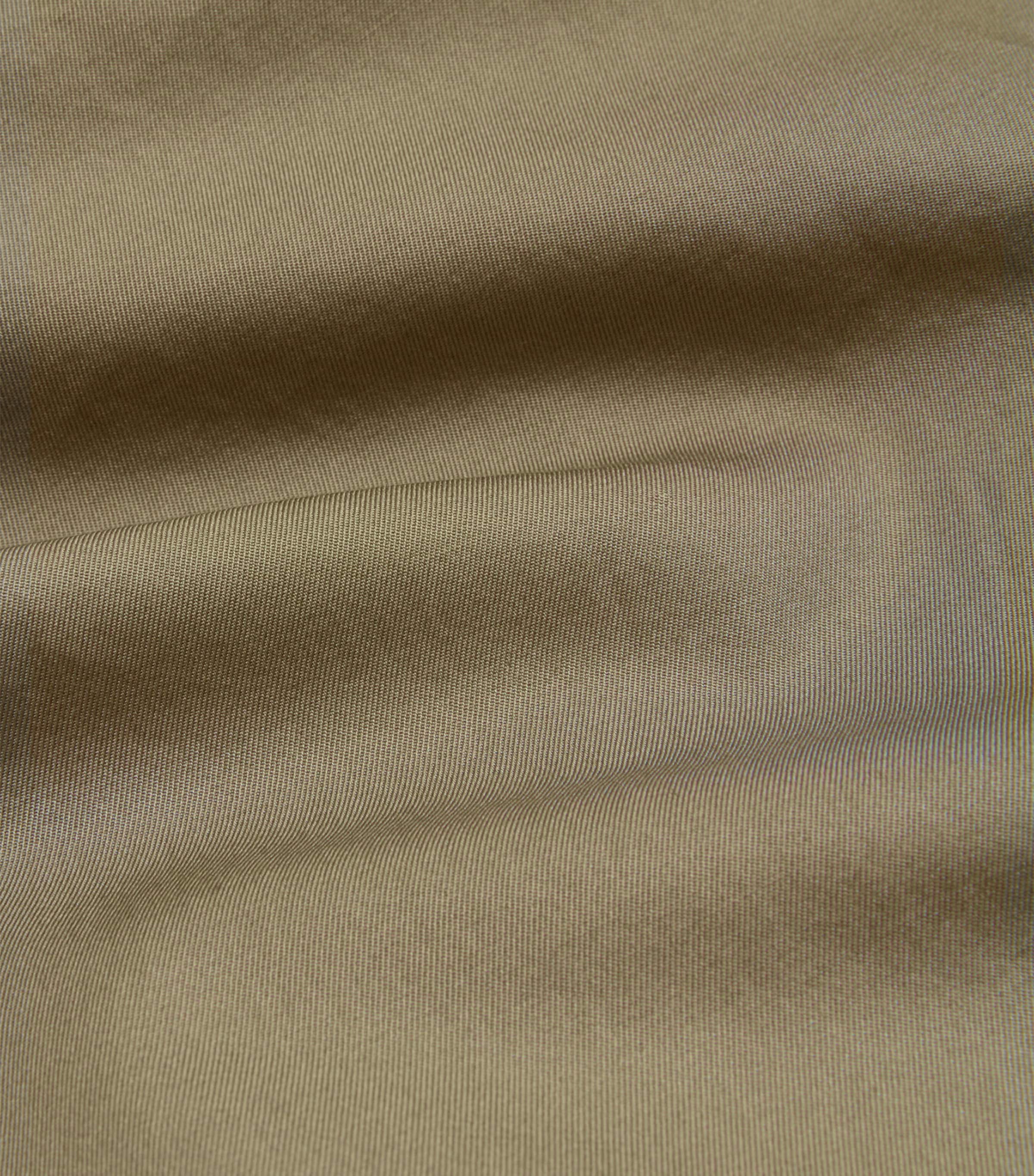 Cotton Gabardine Overshirt 102KHAKI Image 7