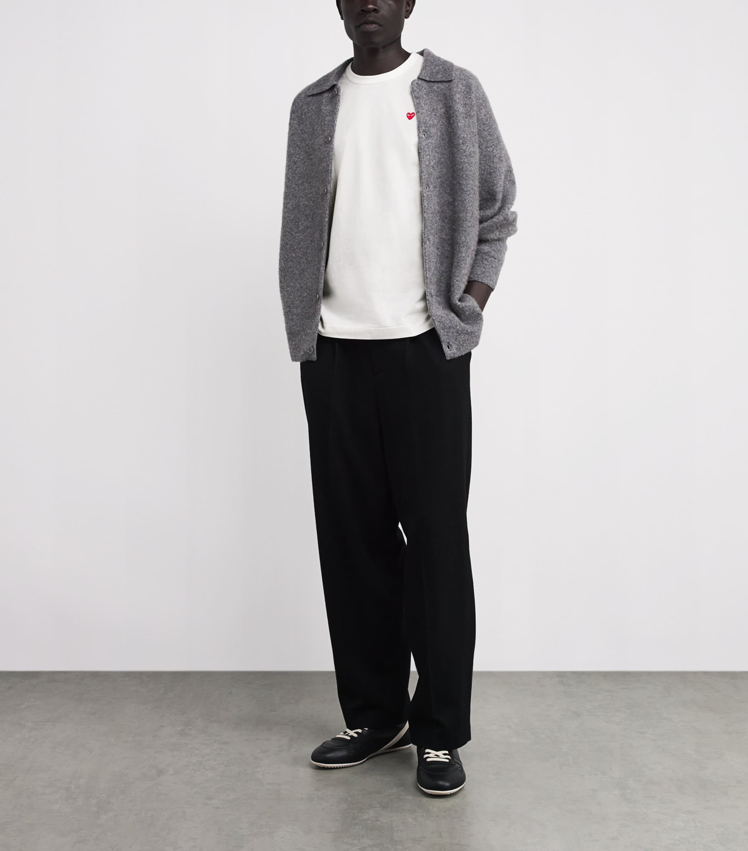 Heart Logo T-Shirt 2 WHITE Image 2