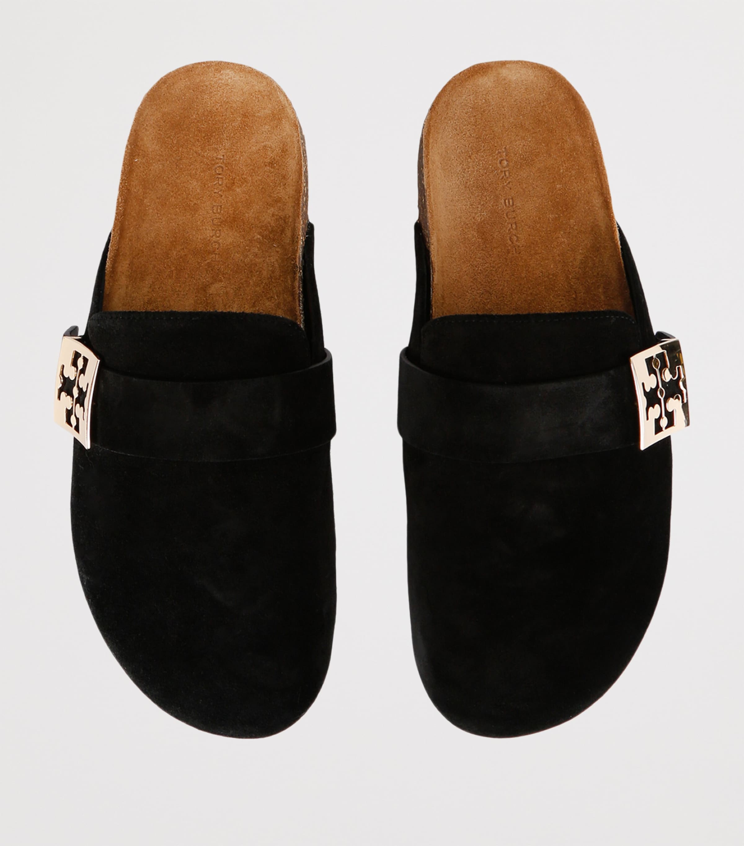 Suede Mellow Mules BLK/OTHER Image 4