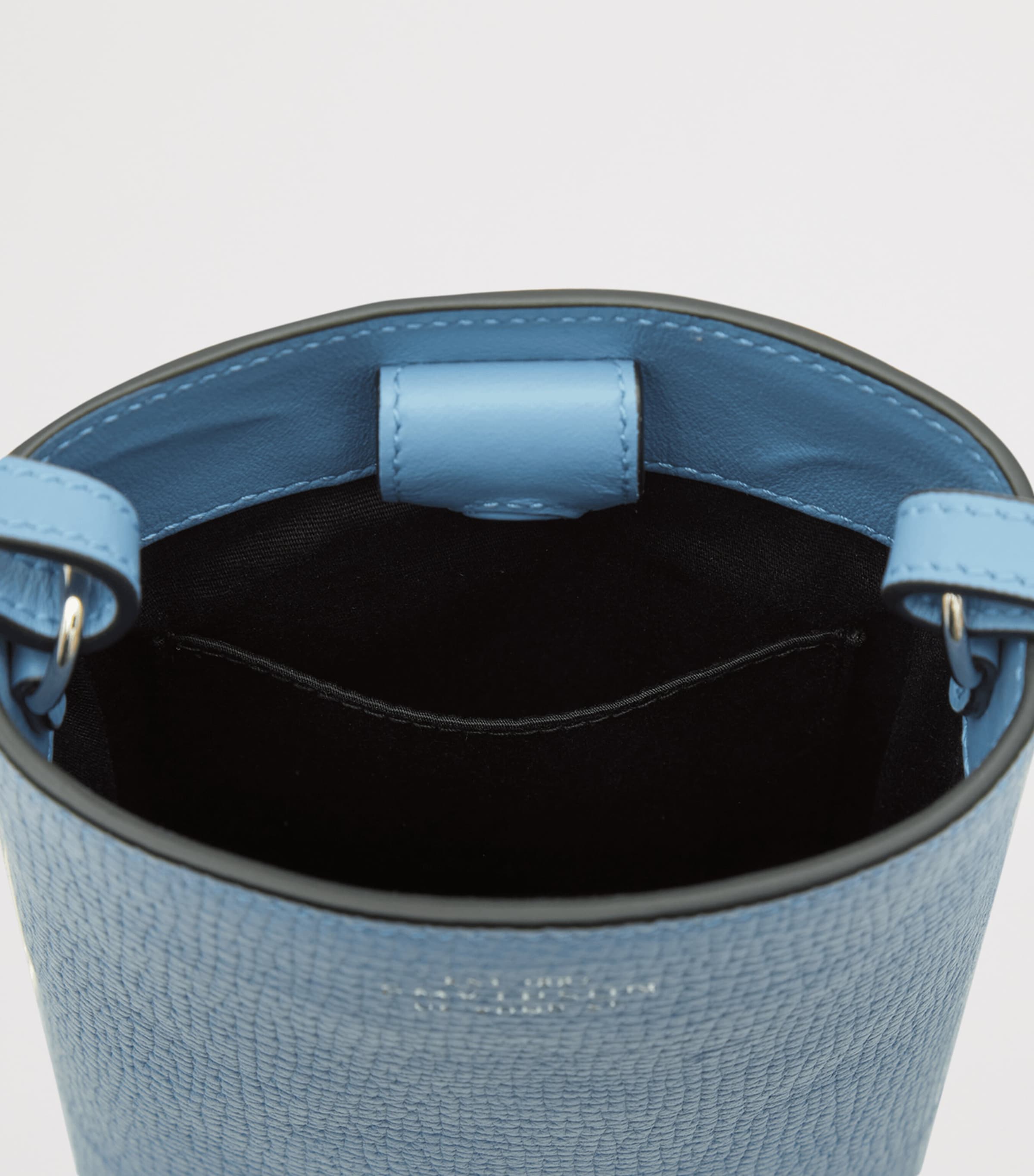 Leather Day pouch NILE BLUE Image 6