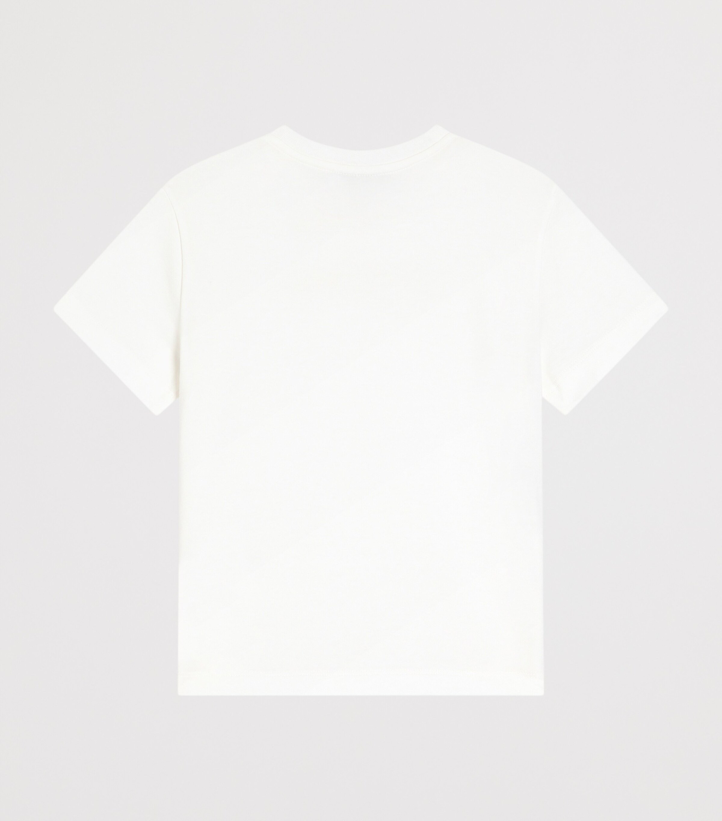 Dolce&Gabbana Kids Cotton Embroidered Logo T-Shirt (8-12+ Years) White Image 2