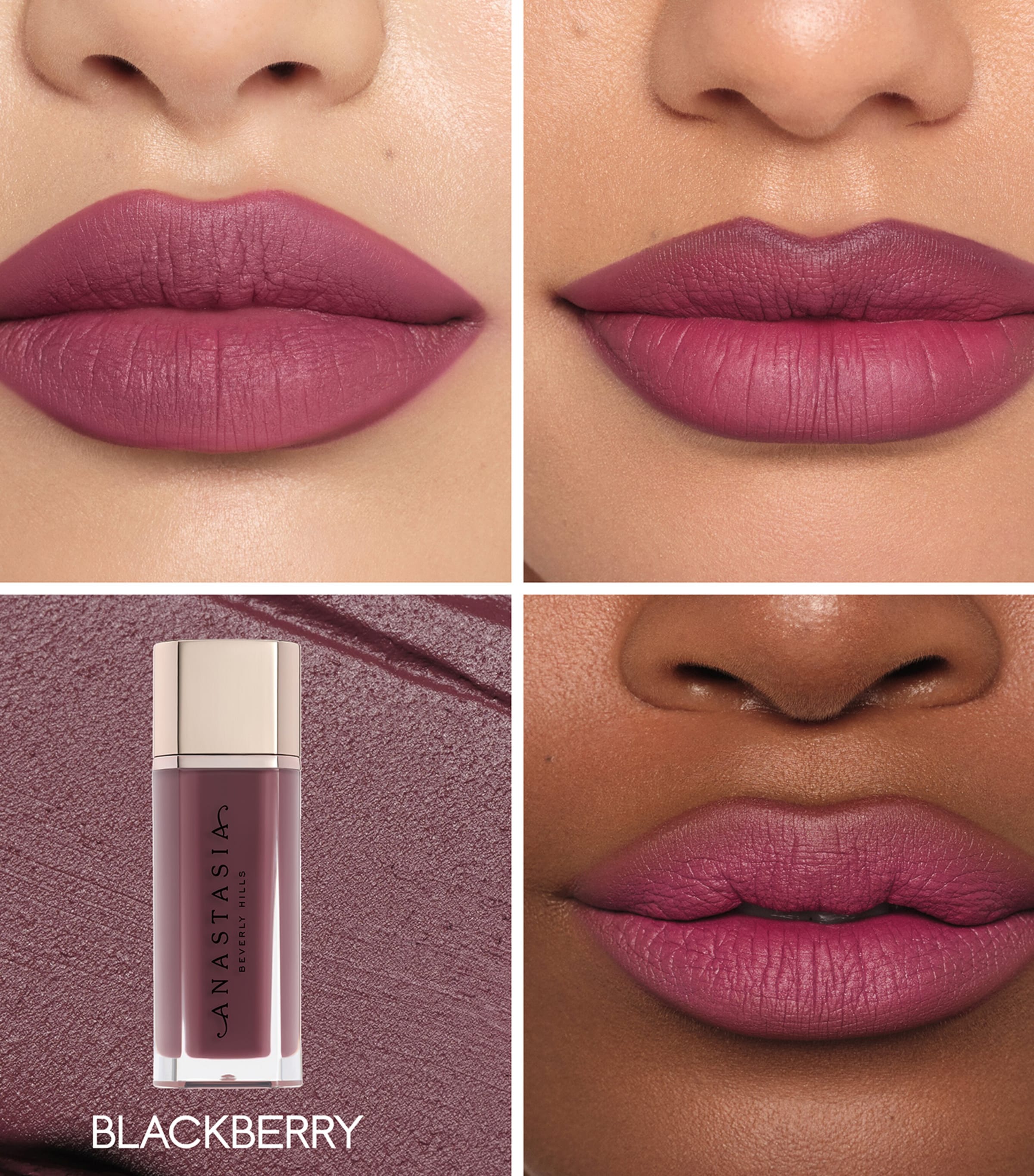 Anastasia Beverly Hills Lip Velvet Blackberry Image 3