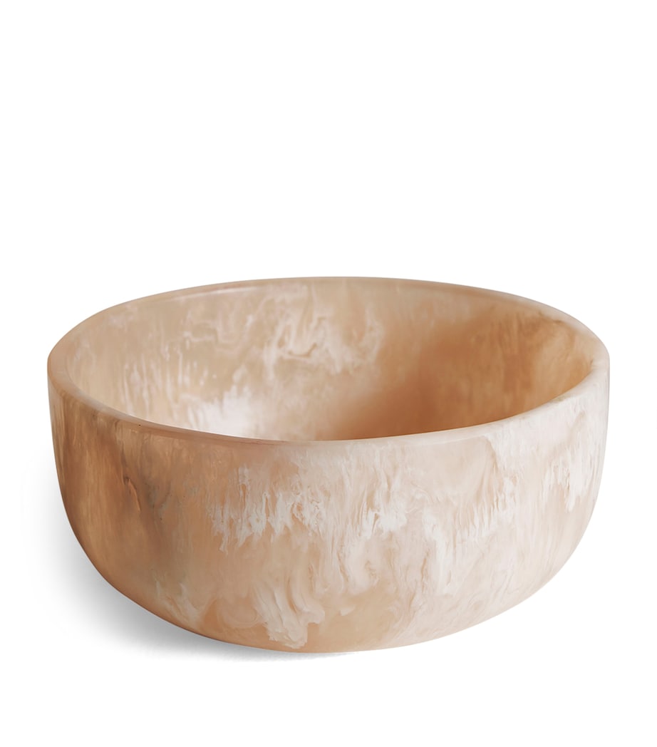 Soho Home Resin Miller Salad Bowl (26cm) Beige Image 1