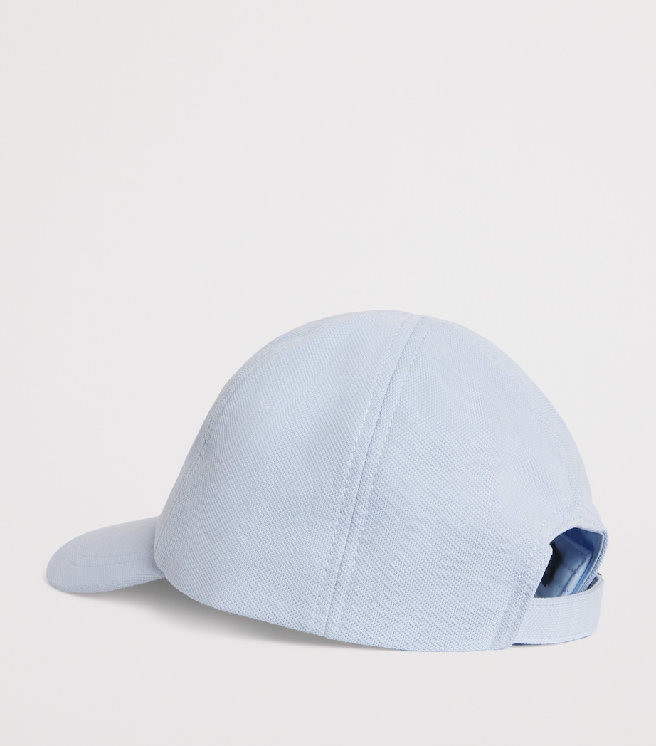 Cotton Embroidered Logo Cap 146LT SMOKE Image 3