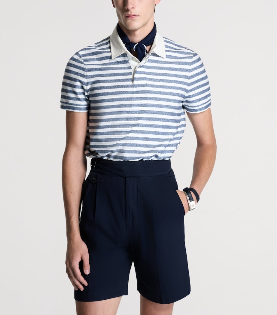 Dunhill Mens Cotton Polo Shirt Image 4
