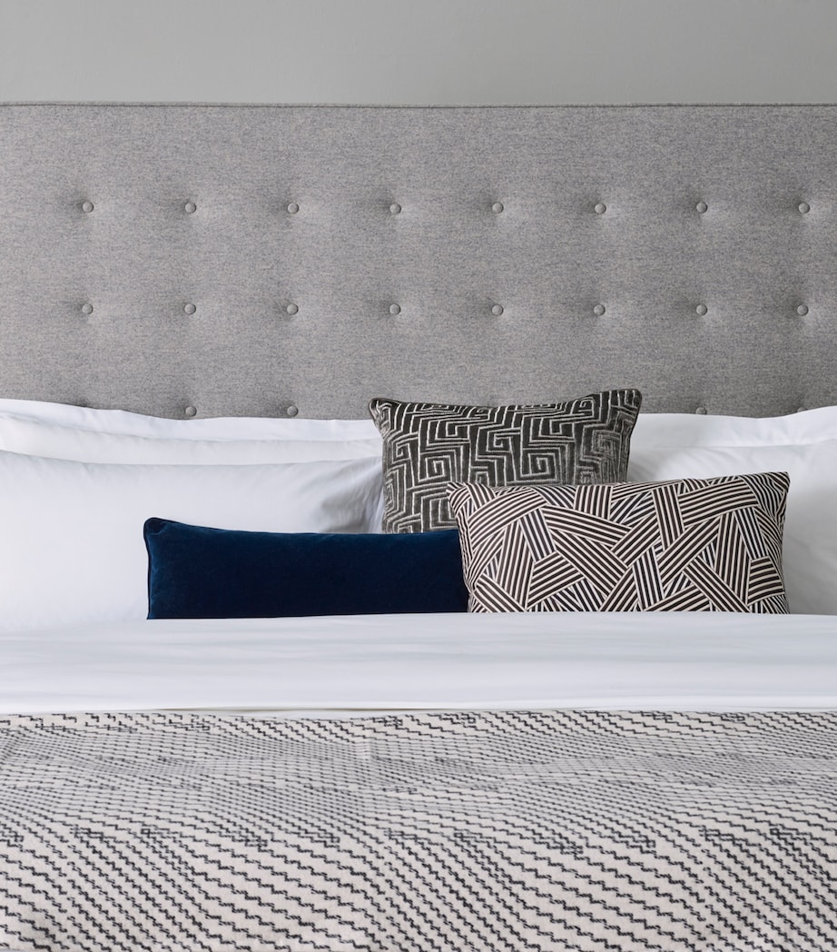 The Drift Super King Duvet Cover Set WHITE Image 3