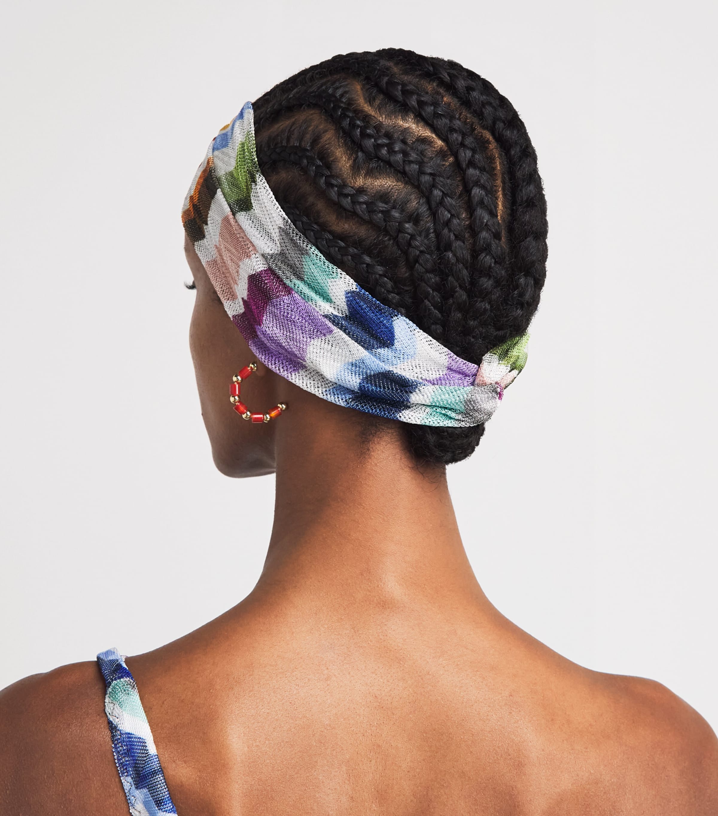 Missoni Knot-Front Zigzag Headband Multicolor Image 2