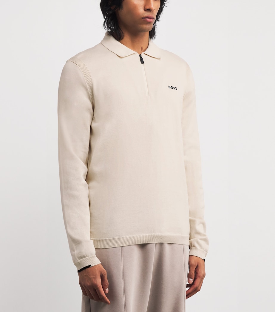 Cotton Ever-X Polo Shirt 131OPEN WHITE Image 3
