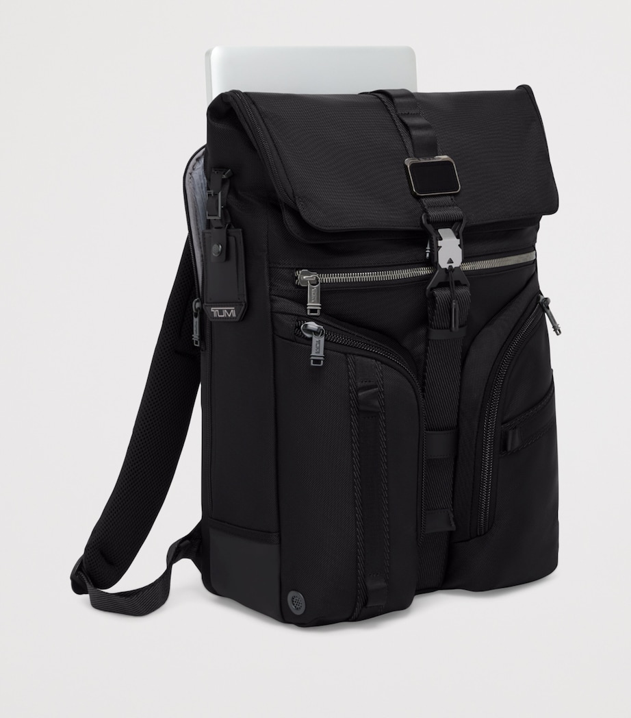 Alpha Bravo Surveillance Flap Backpack BLACK 1041 Image 2