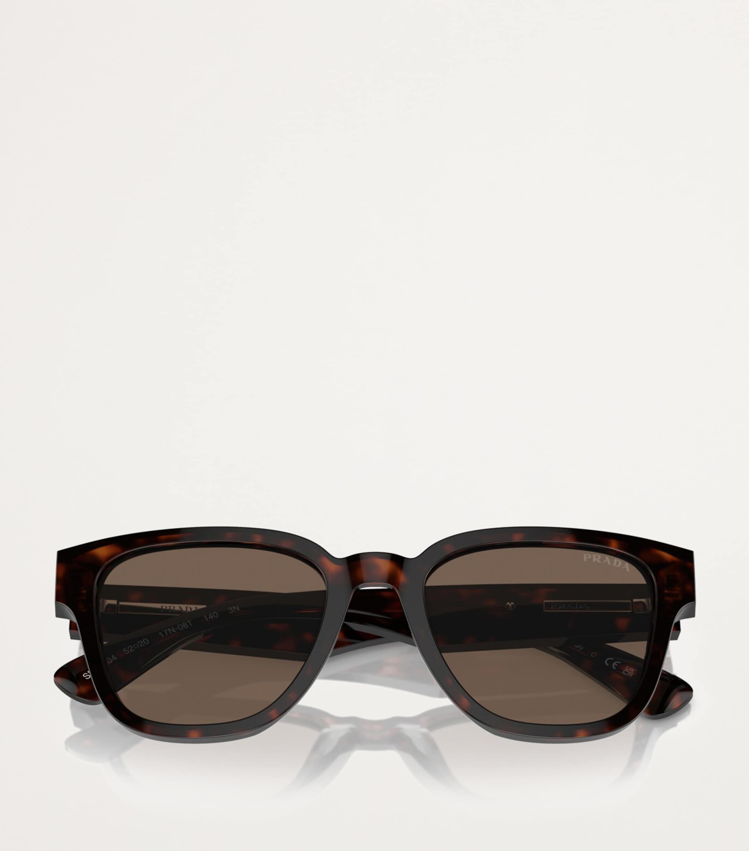 Acetate Rectangular Sunglasses 17N08T Image 5