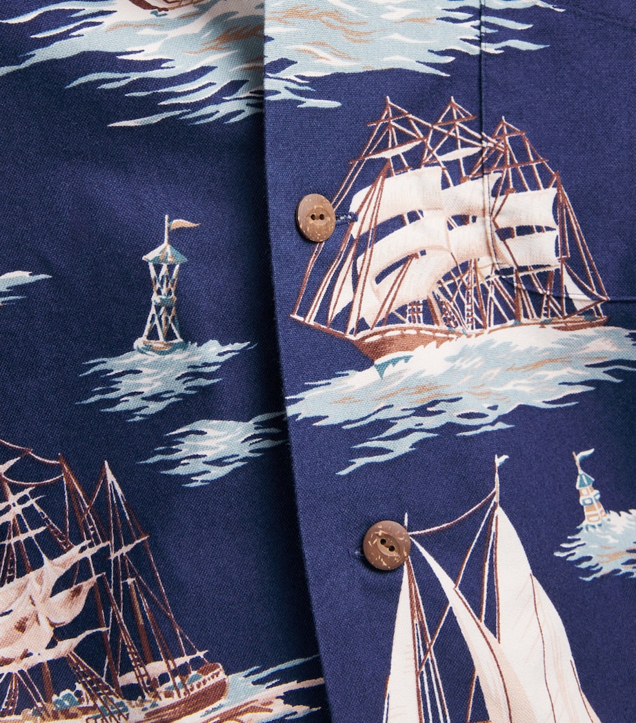 Polo Ralph Lauren Mens Cotton Sailing Boat Oxford Shirt Vintage Schners Image 6