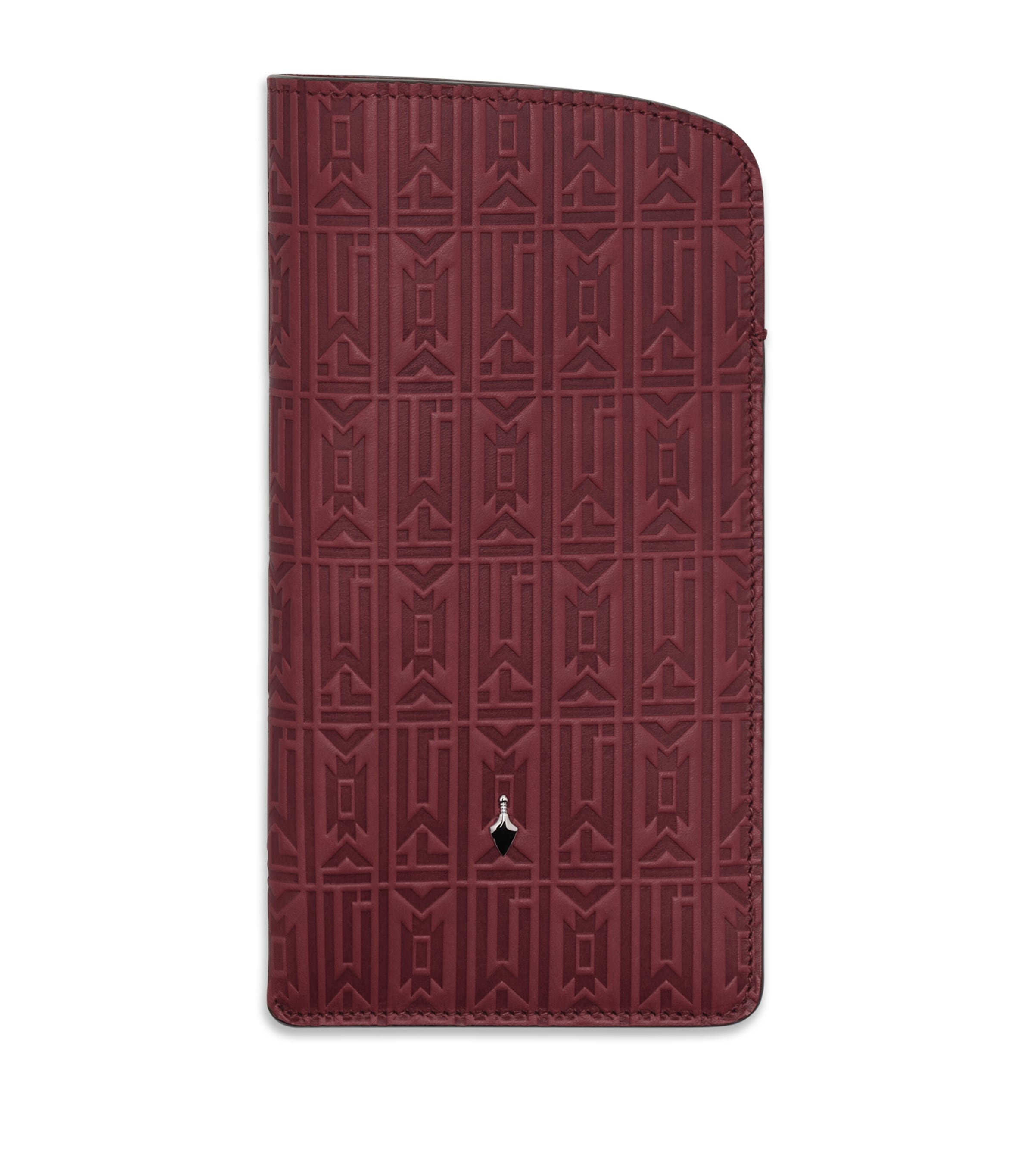 Jacques Marie Mage Leather Circa Sunglasses Slip Case Bordeaux Empire Image 1