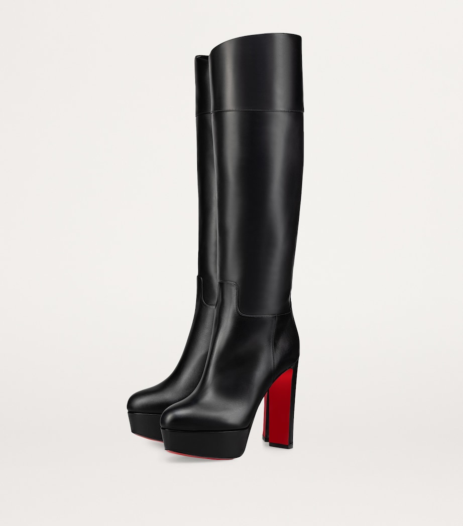 Loo Botta Alta Leather Knee-High Boots 130 BK01 Image 3