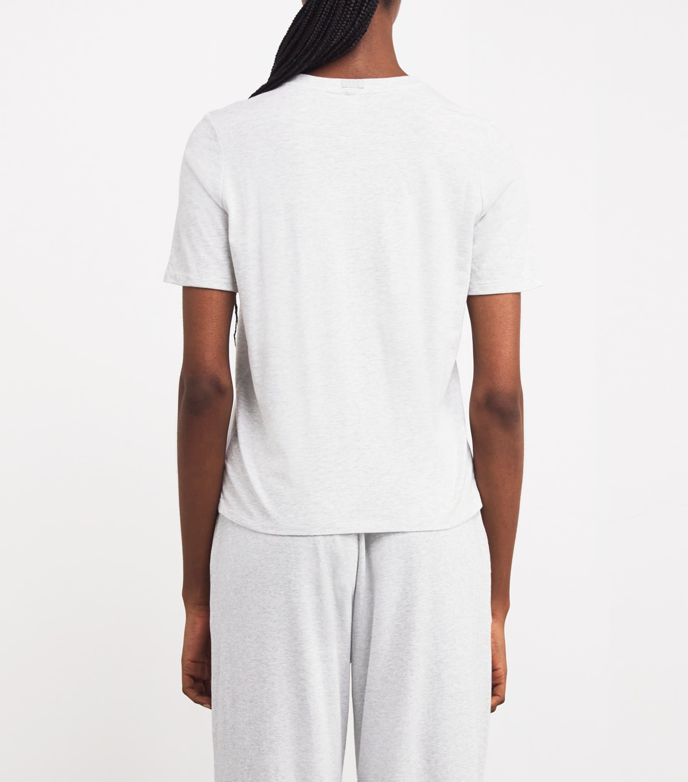 Relaxed Tees T-Shirt LIGHT HEATHER GREY Image 4