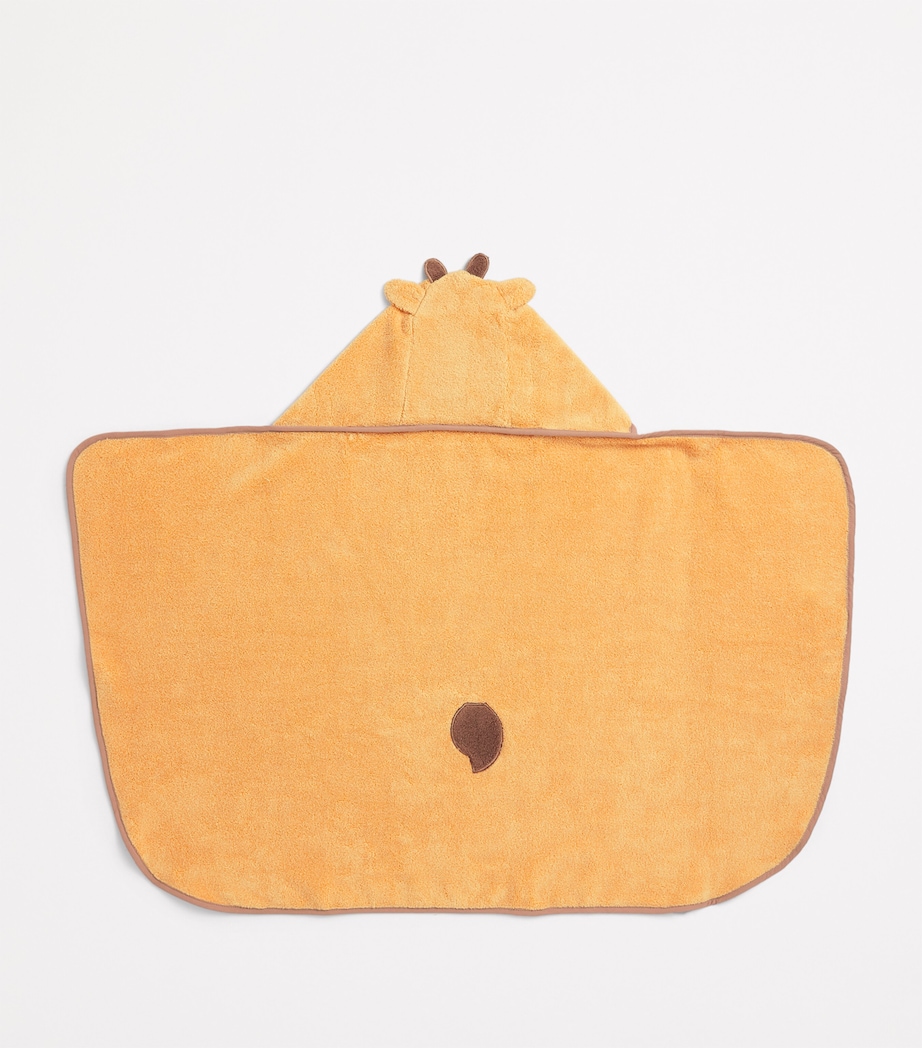 Giraffe Hooded Towel GIRAFFE Image 2