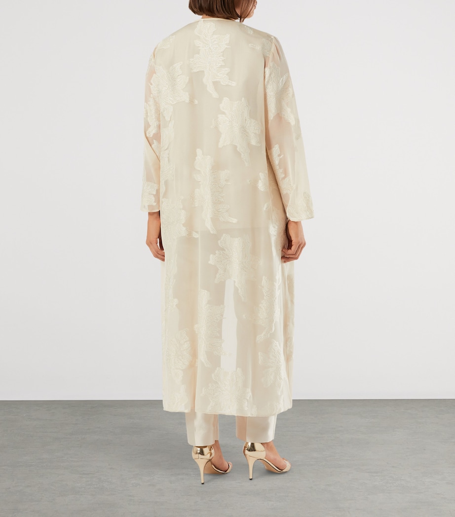 Silk-Blend Kren Jacket SAND Image 3