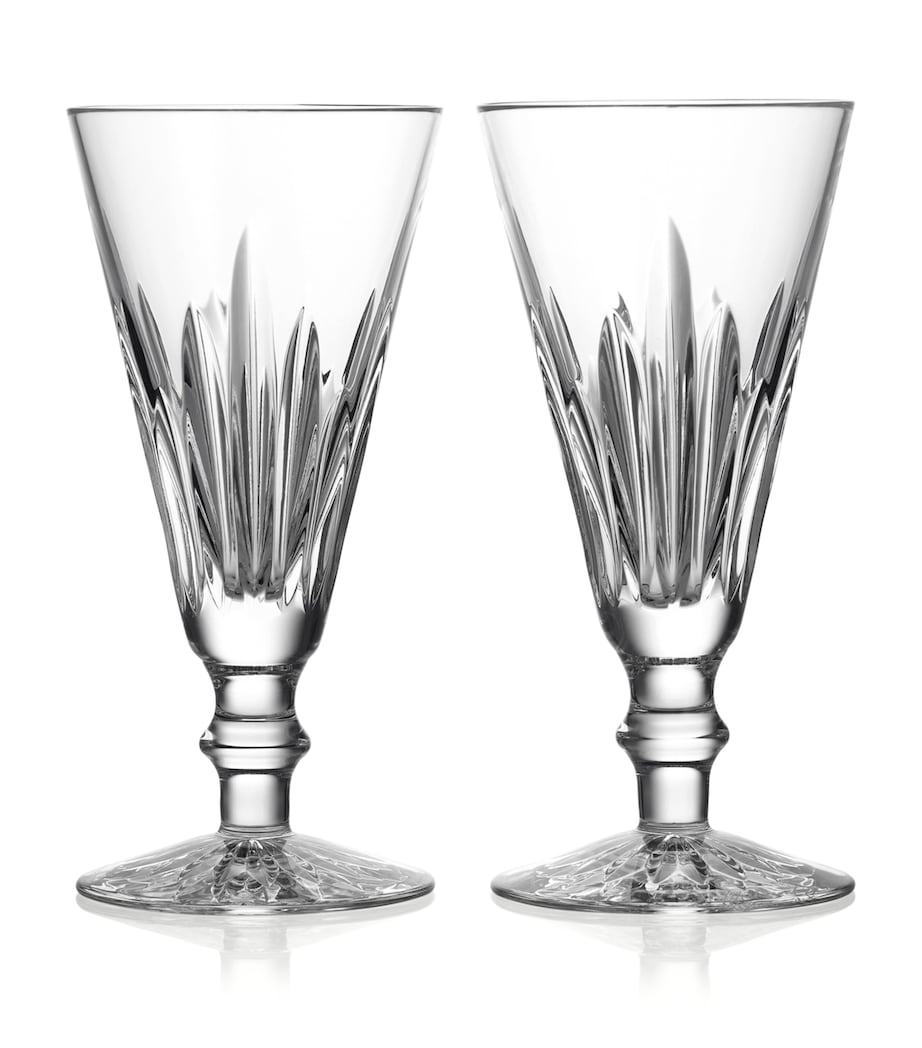 Set of 2 Mastercraft Heritage Eileen Champagne Flutes (180ml) CLEAR Image 1