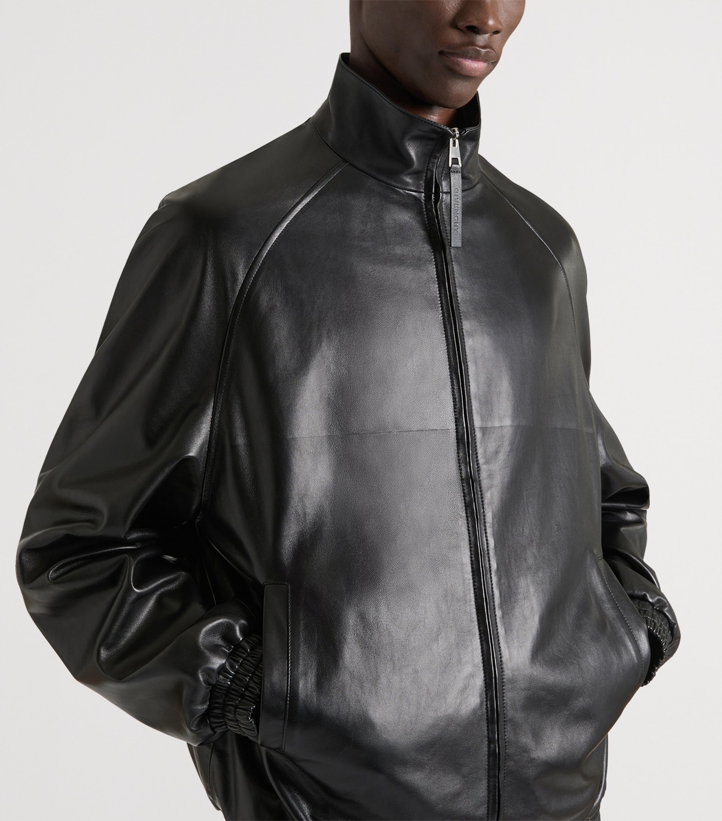 Givenchy Mens Leather Jacket Image 6