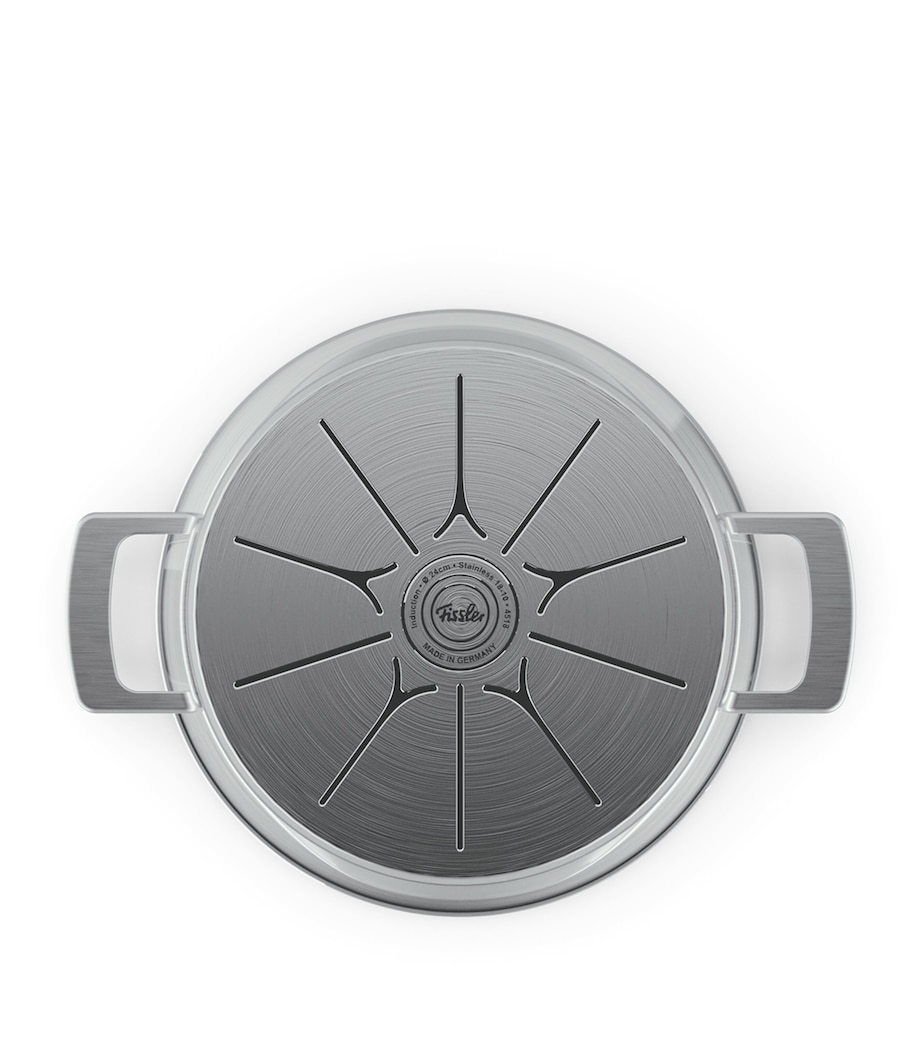 Stainless Steel Phi Stew Pot with Lid (24cm) STAINLESS STEEL Image 2