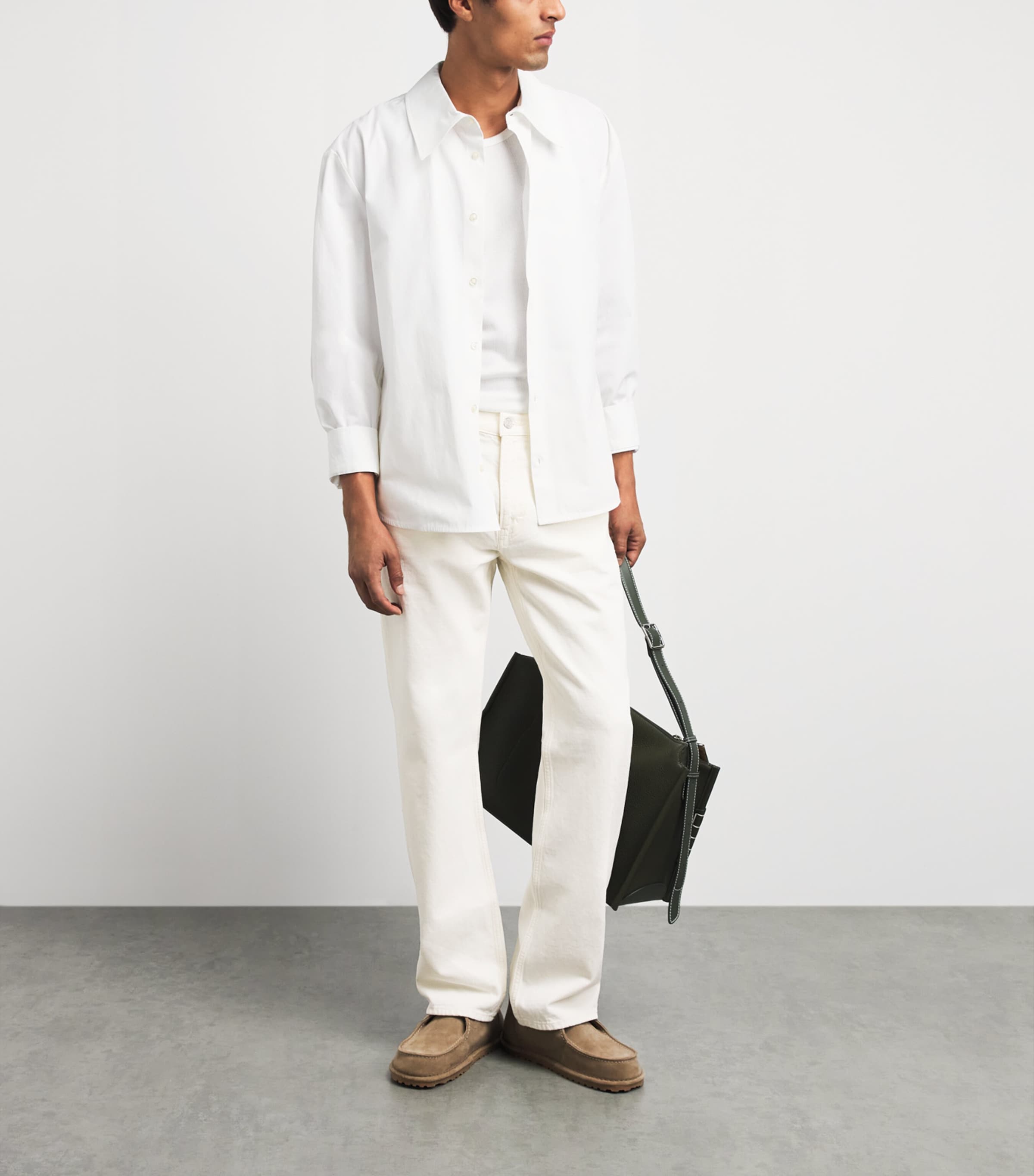 FRAME Mens Relaxed Jeans Aunt Image 2