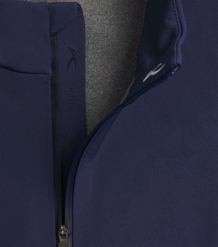 KJUS Mens Downswing Wind Vest Atlat Blue Image 6