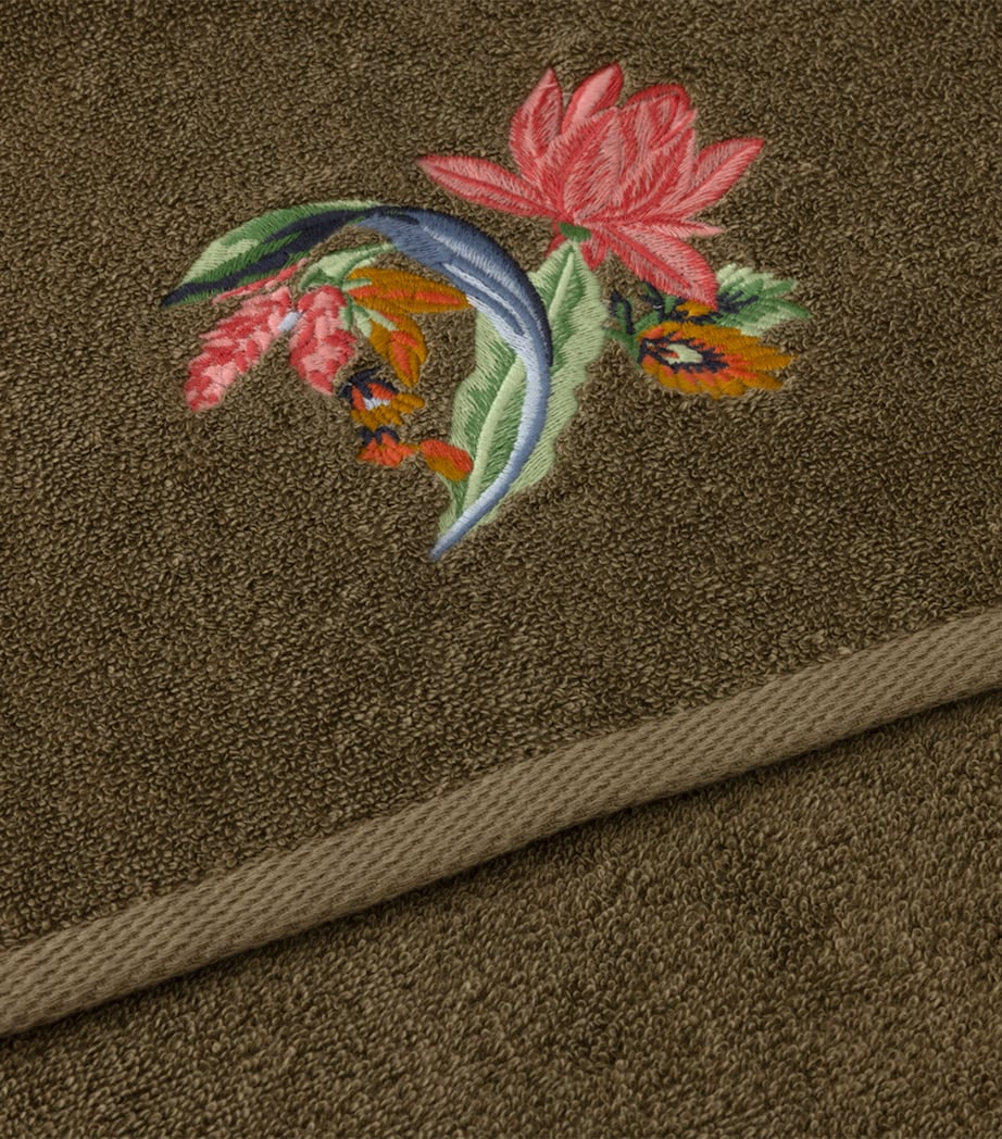 Eze Hand Towel (55cm x 100cm) KAKI Image 4