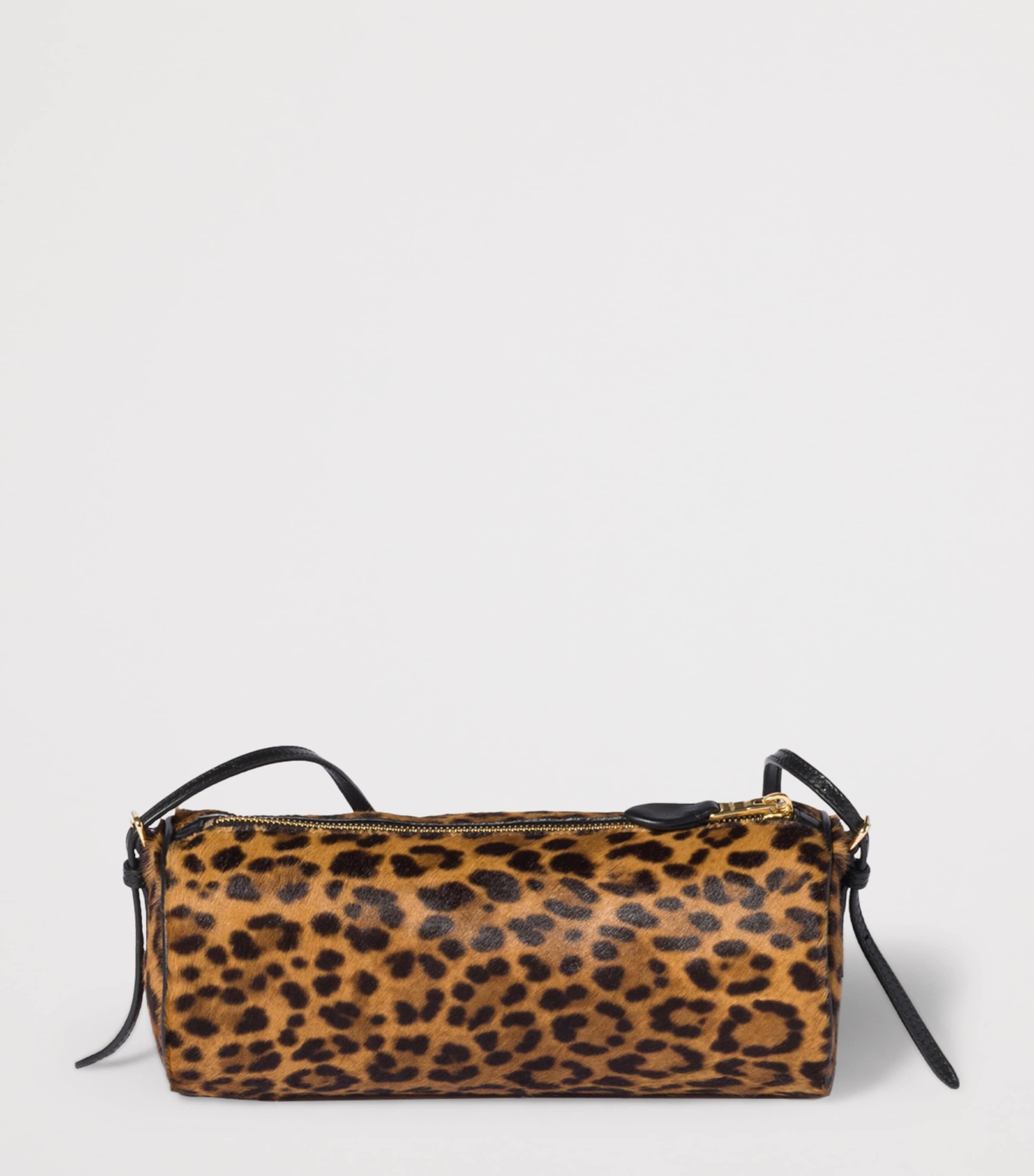 Calf Hair Logo Pouch F0151 Image 3