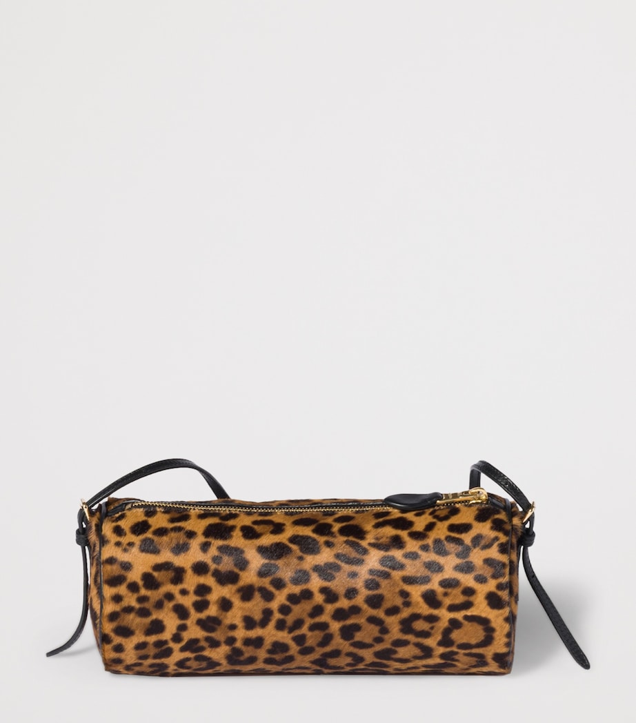 Calf Hair Logo Pouch F0151 Image 3