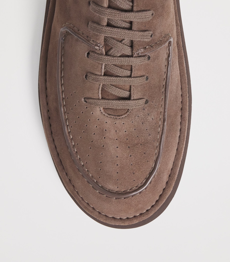 Suede Oxford Shoes U6136 Image 5