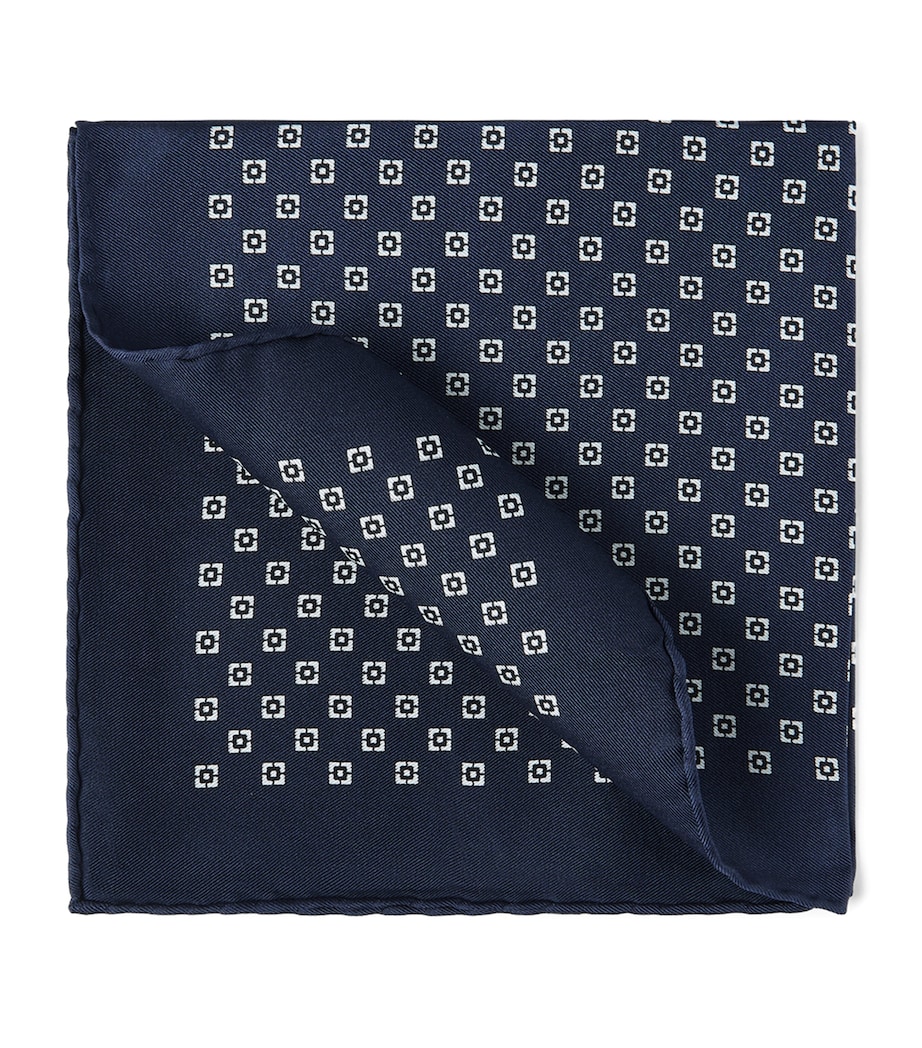 Silk Printed Pocket Square C2425 Image 1