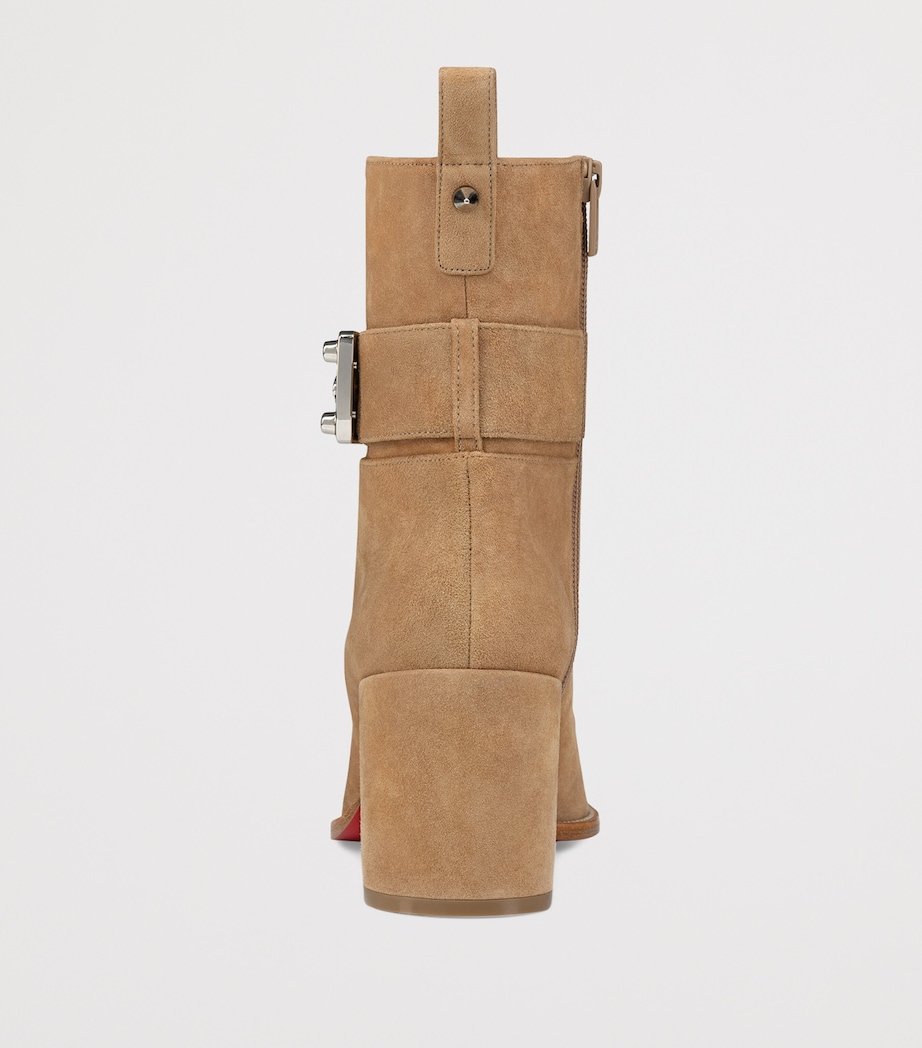 Booty Lock Suede Boots 70 F486 Image 3