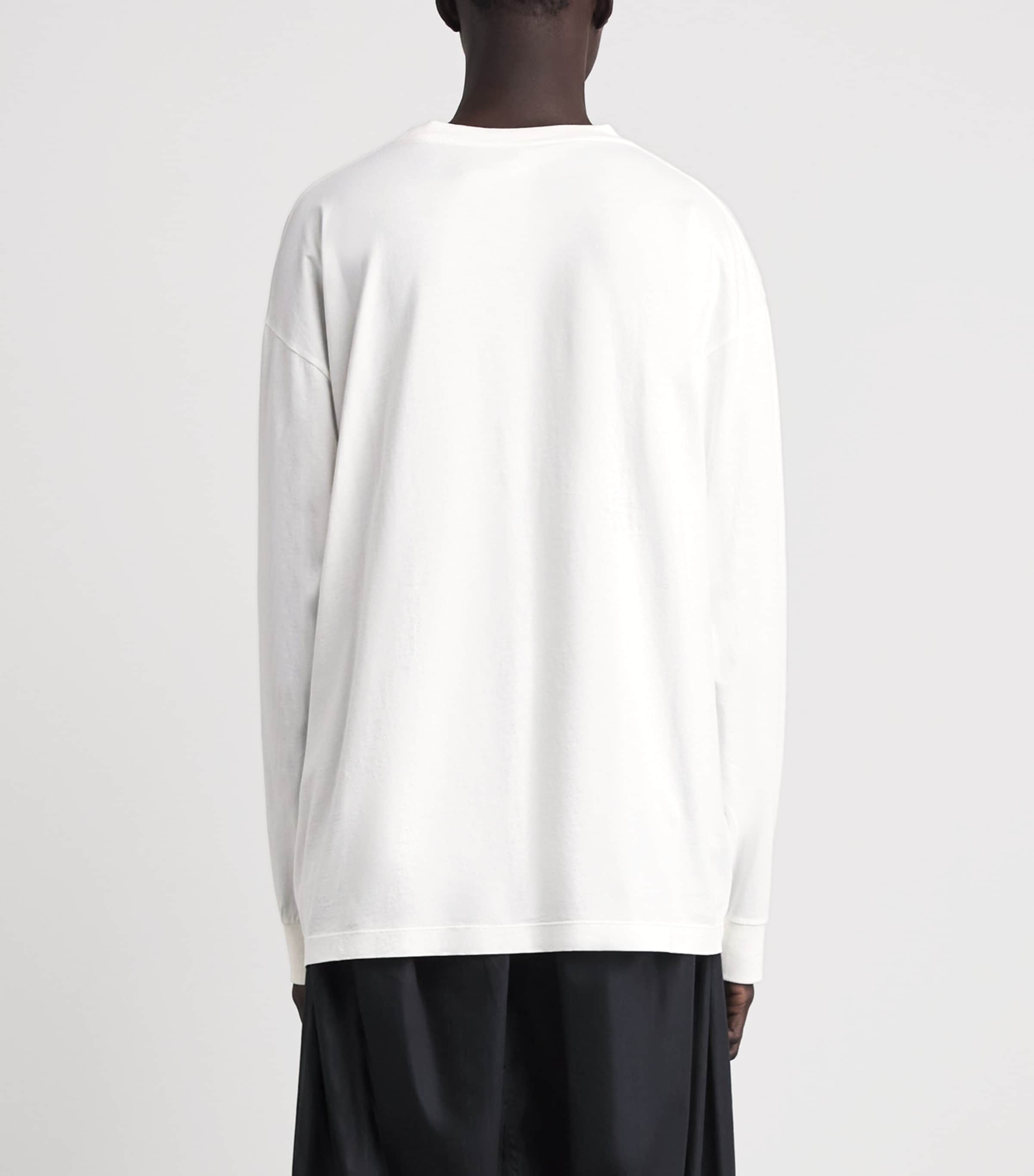 MM6 Maison Margiela Mens Cotton Numerical Logo T-Shirt White Image 5